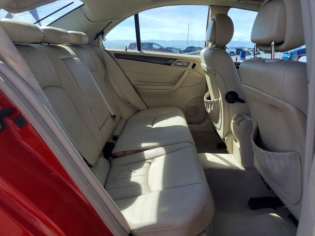 2007 Mercedes-benz C 280 4matic Красный vin: WDBRF92HX7F930653