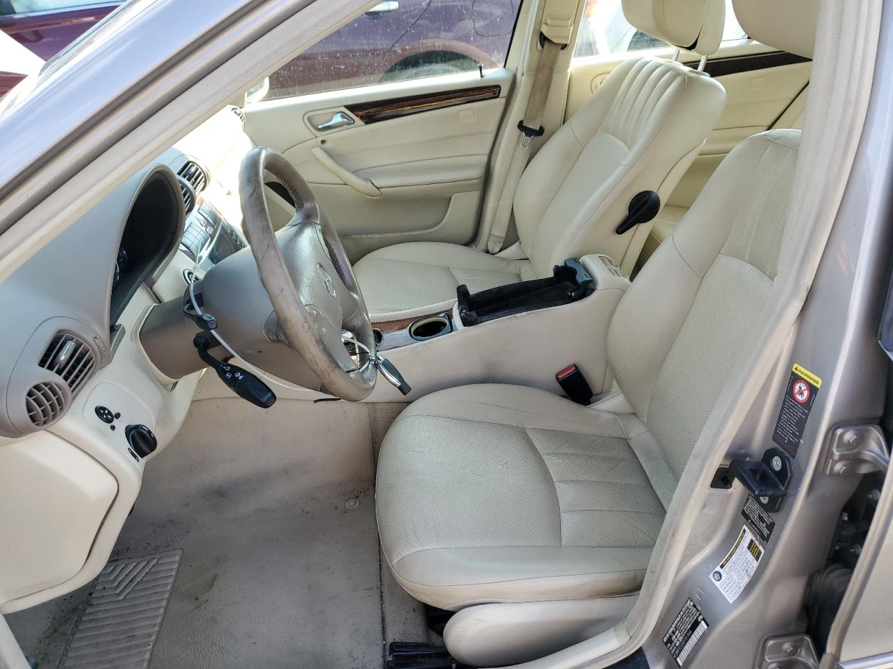 2006 Mercedes-benz C 280 4matic Gray vin: WDBRF92J26F781544