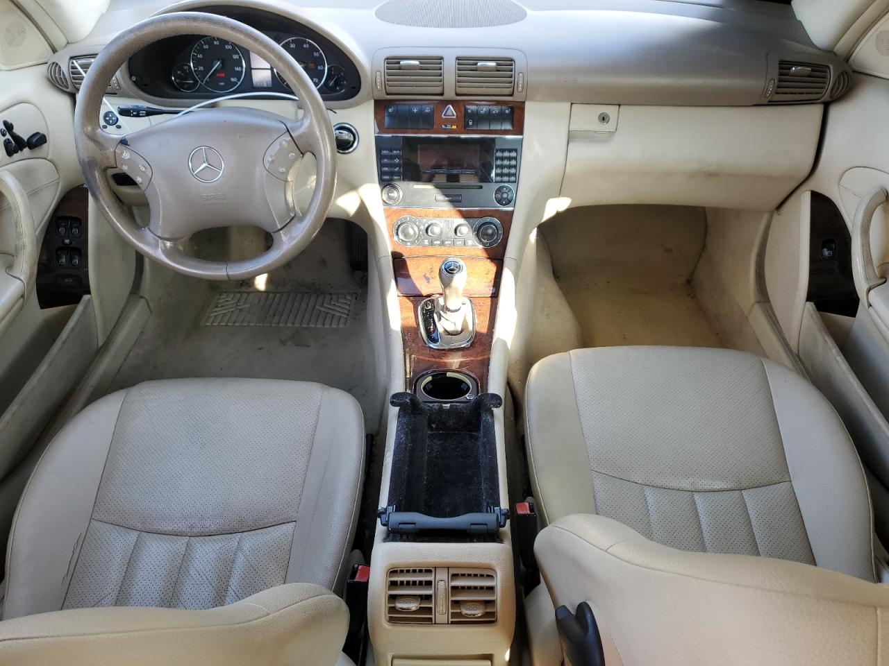 2006 Mercedes-benz C 280 4matic Gray vin: WDBRF92J26F781544