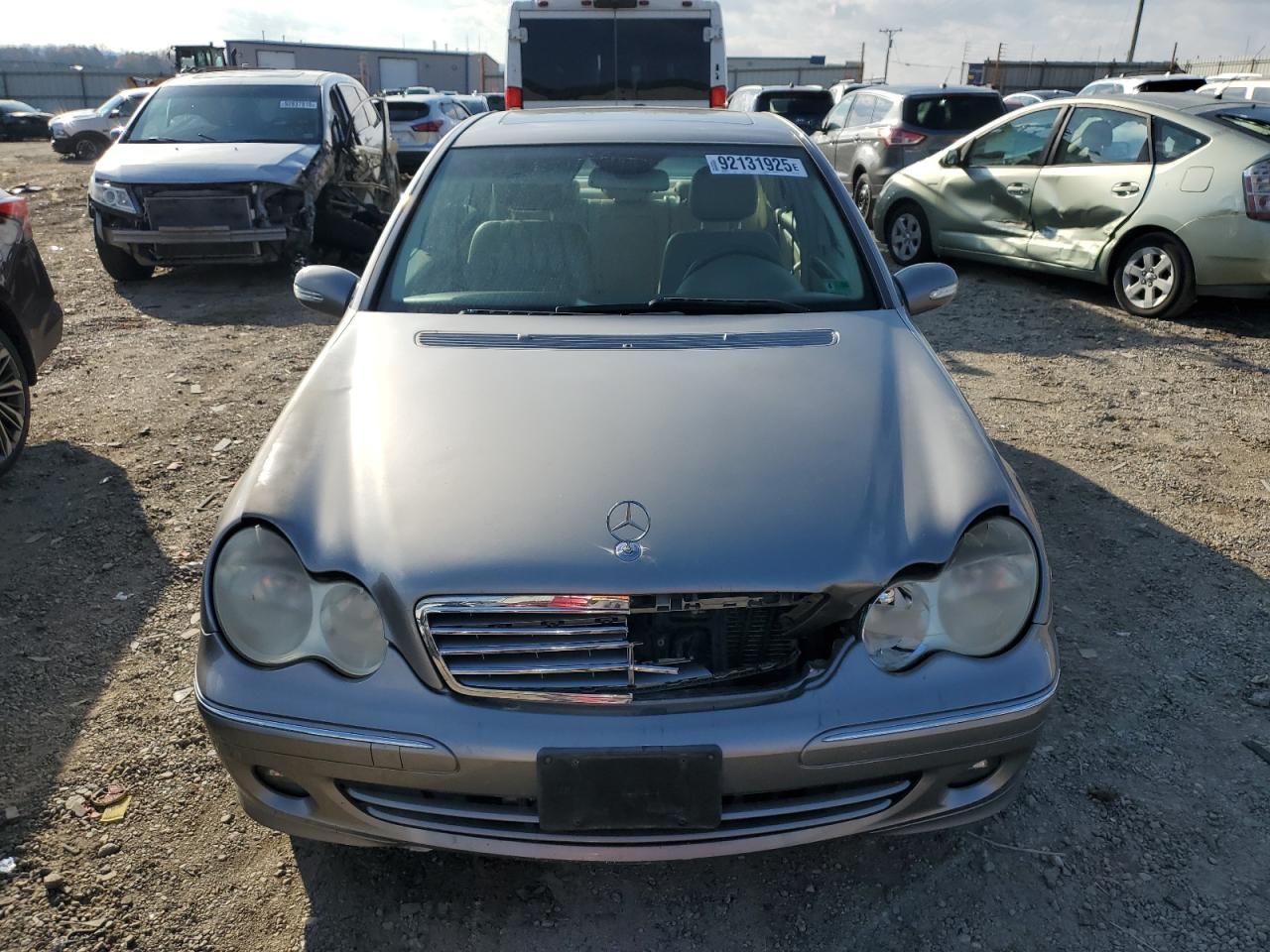 2006 Mercedes-benz C 280 4matic Gray vin: WDBRF92J26F781544