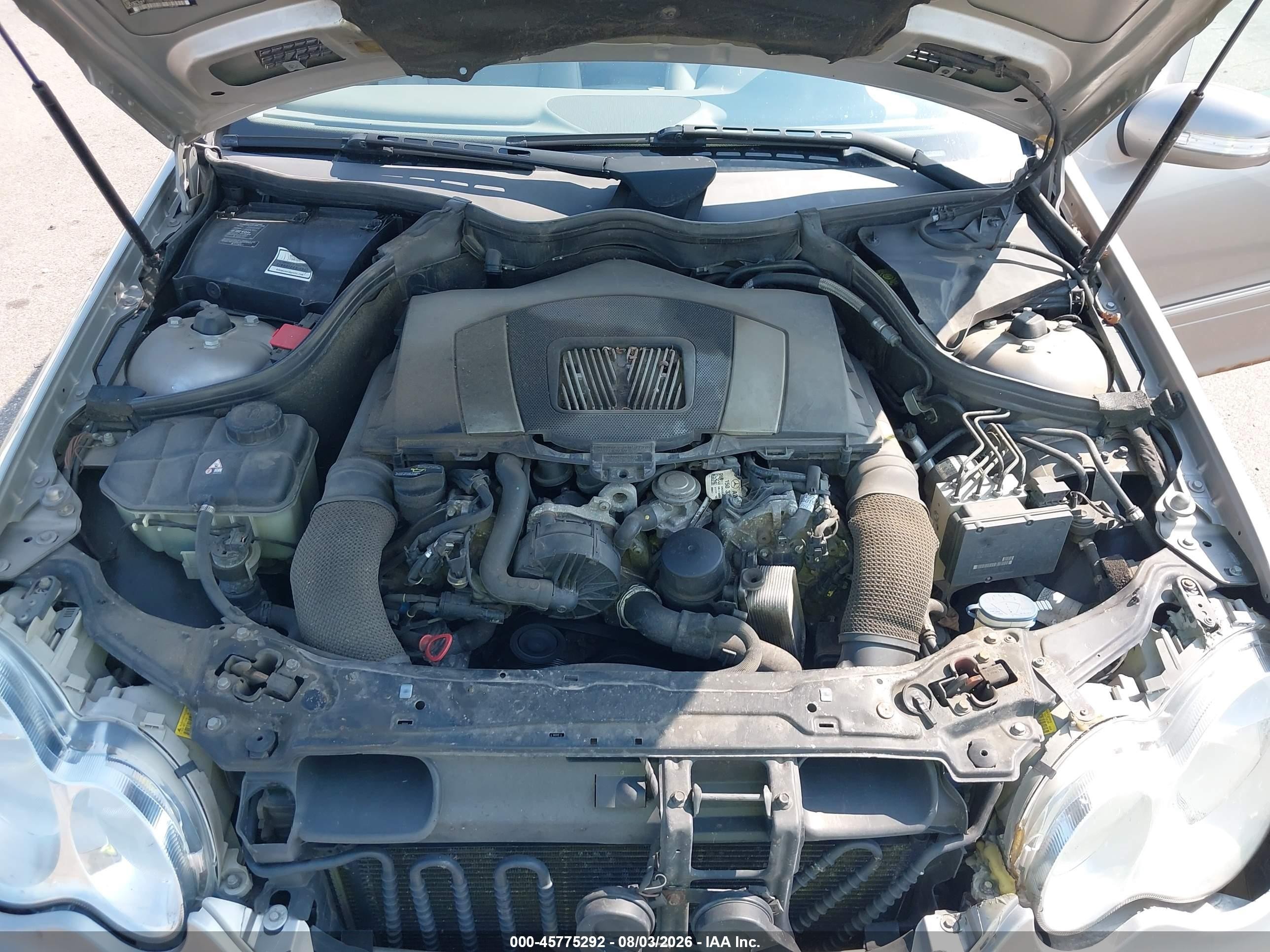 2007 Mercedes-benz C 280 Luxury 4matic Silver vin: WDBRF92J57F906974