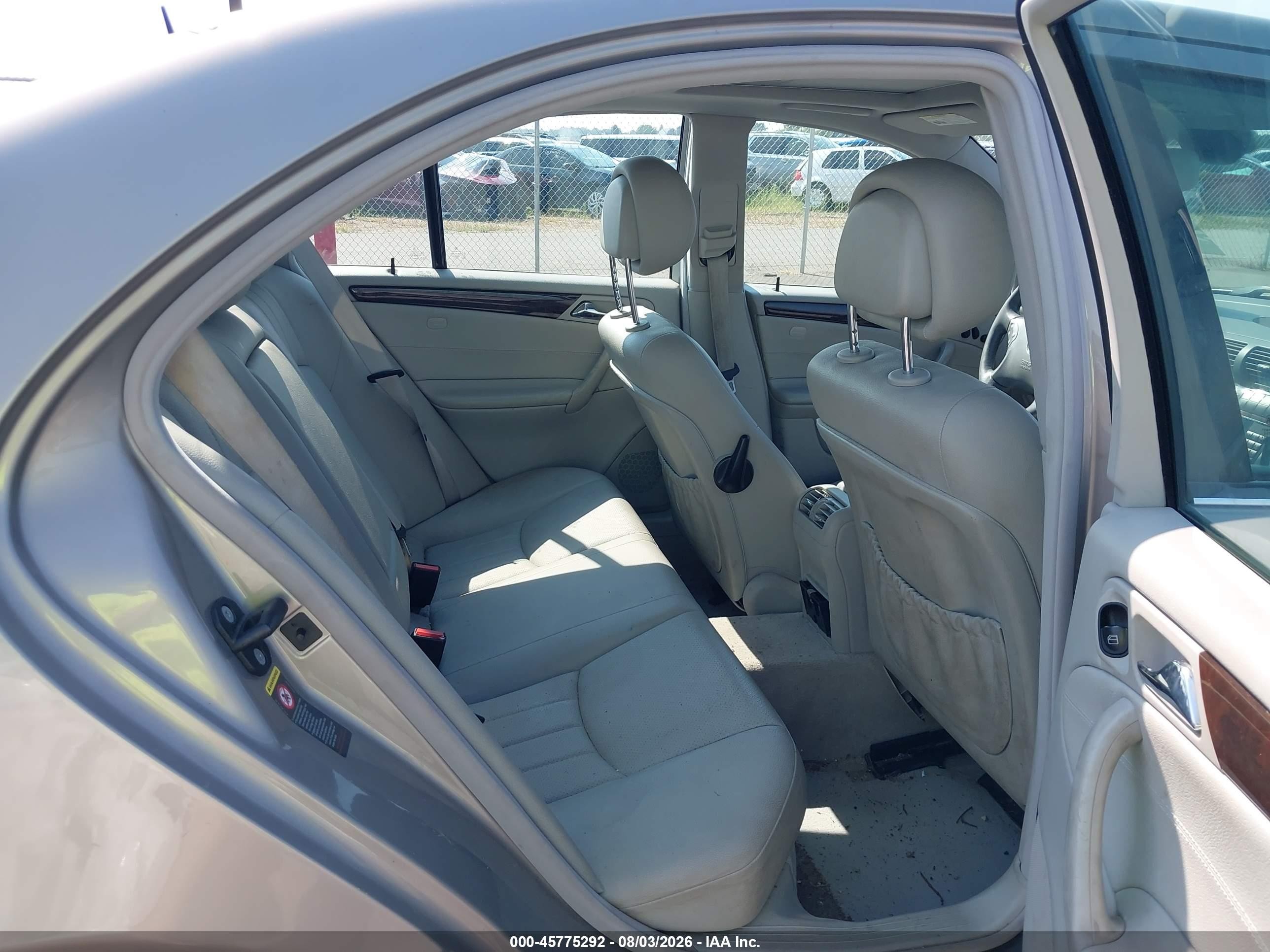 2007 Mercedes-benz C 280 Luxury 4matic Silver vin: WDBRF92J57F906974