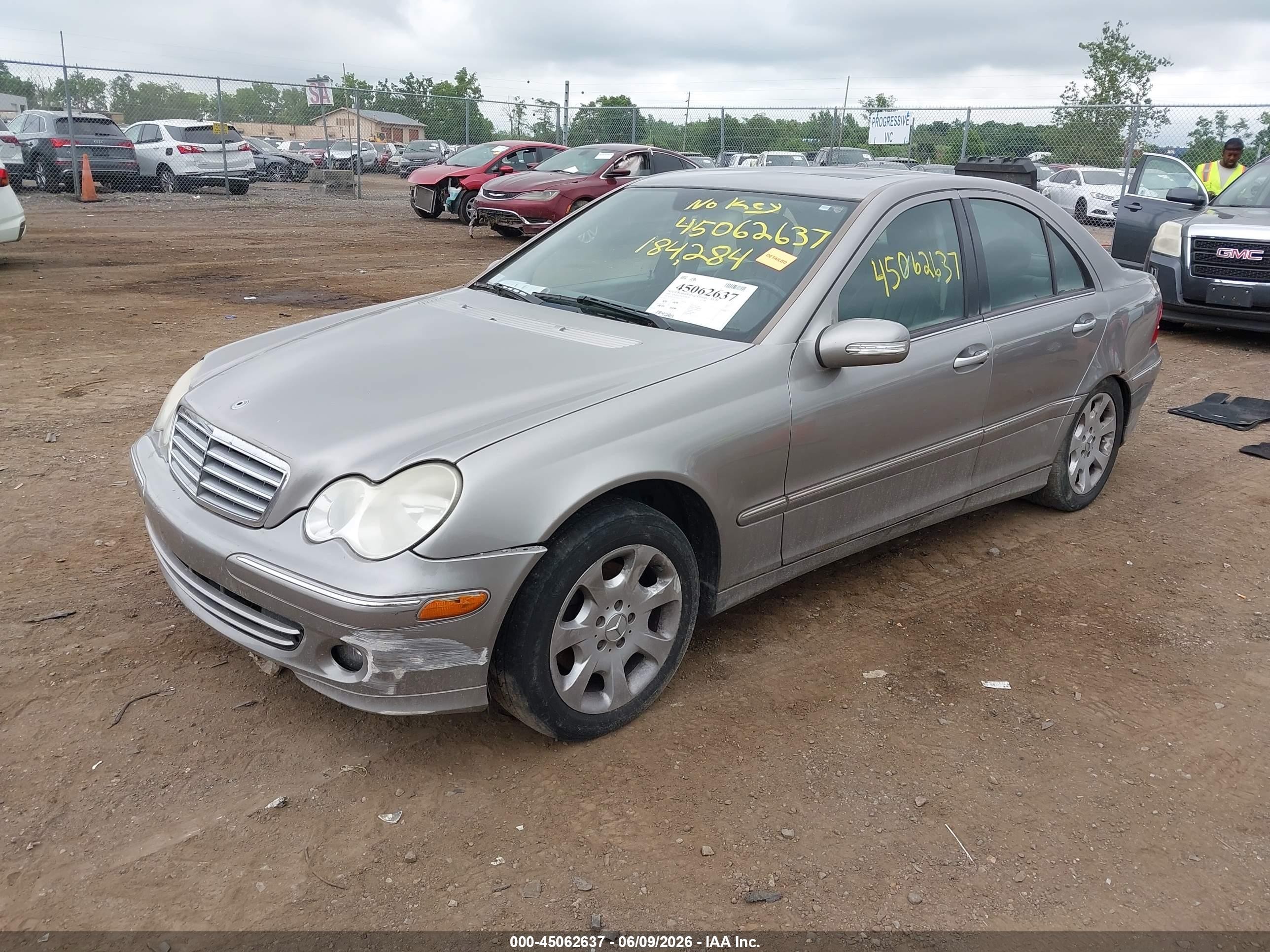 2006 Mercedes-benz C 280 Luxury 4matic Gray vin: WDBRF92J76F751553