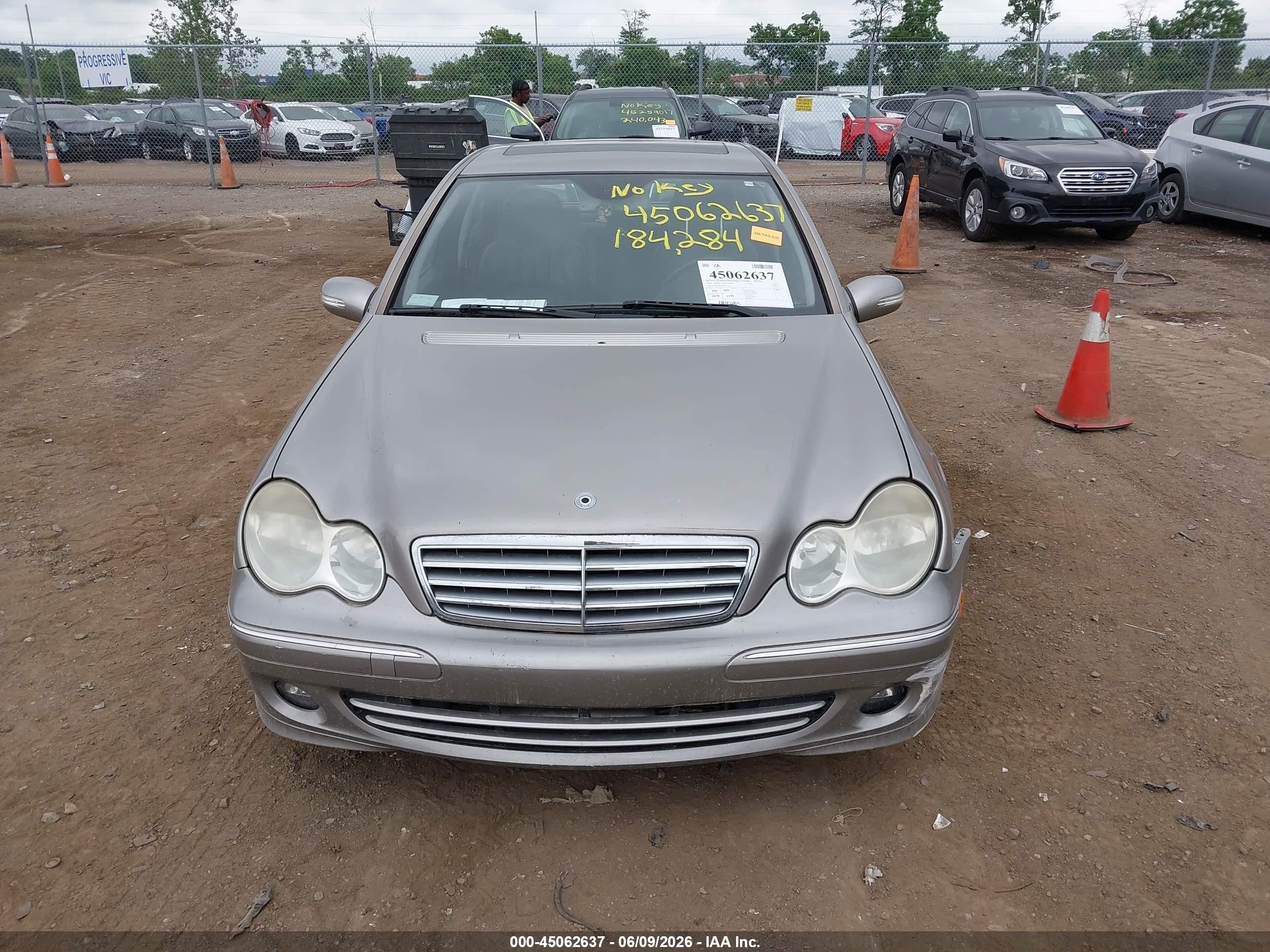 2006 Mercedes-benz C 280 Luxury 4matic Gray vin: WDBRF92J76F751553