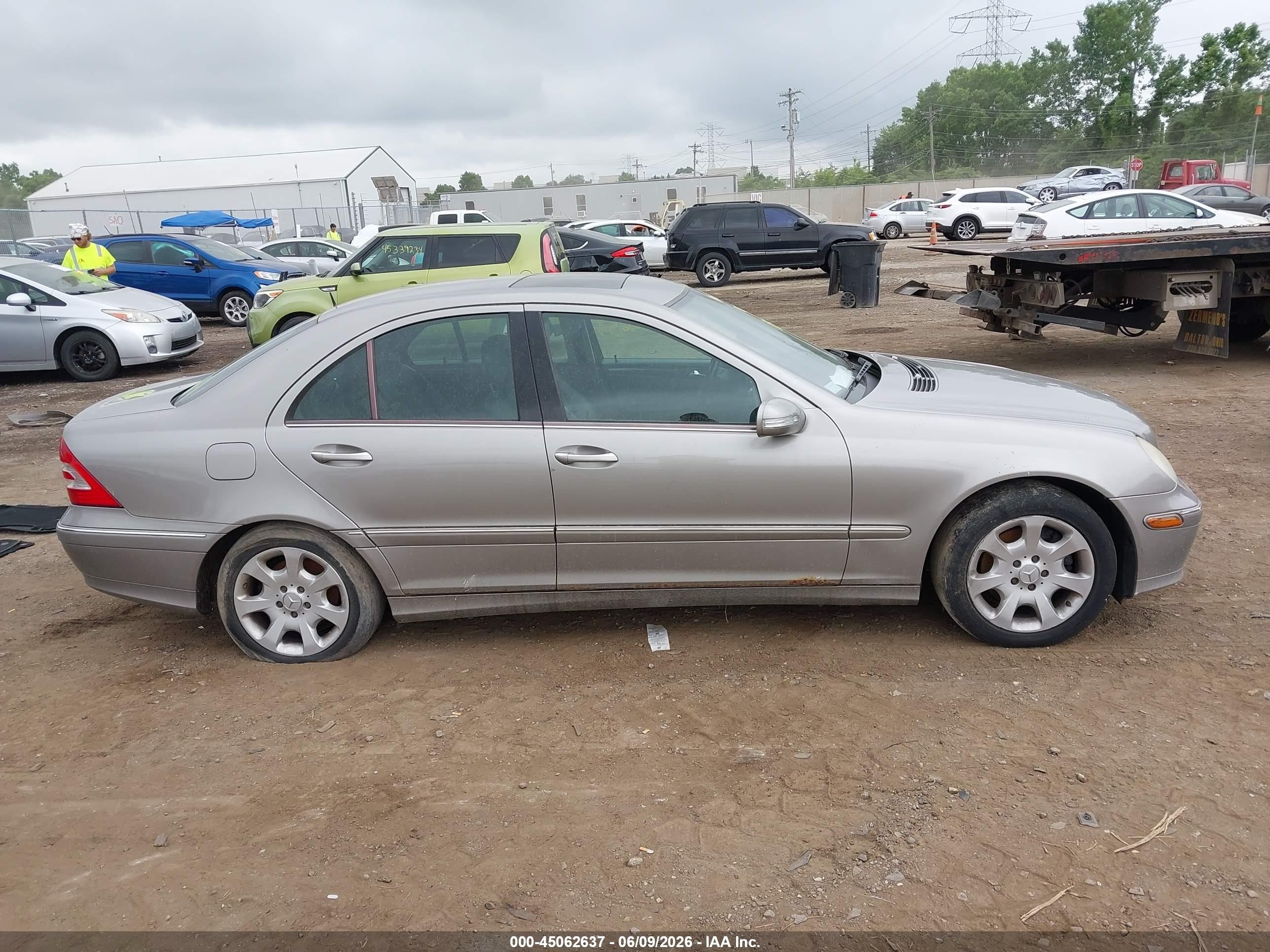 2006 Mercedes-benz C 280 Luxury 4matic Gray vin: WDBRF92J76F751553