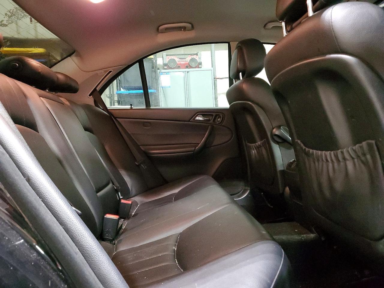 2006 Mercedes-benz C 280 4matic Black vin: WDBRF92J86F798039