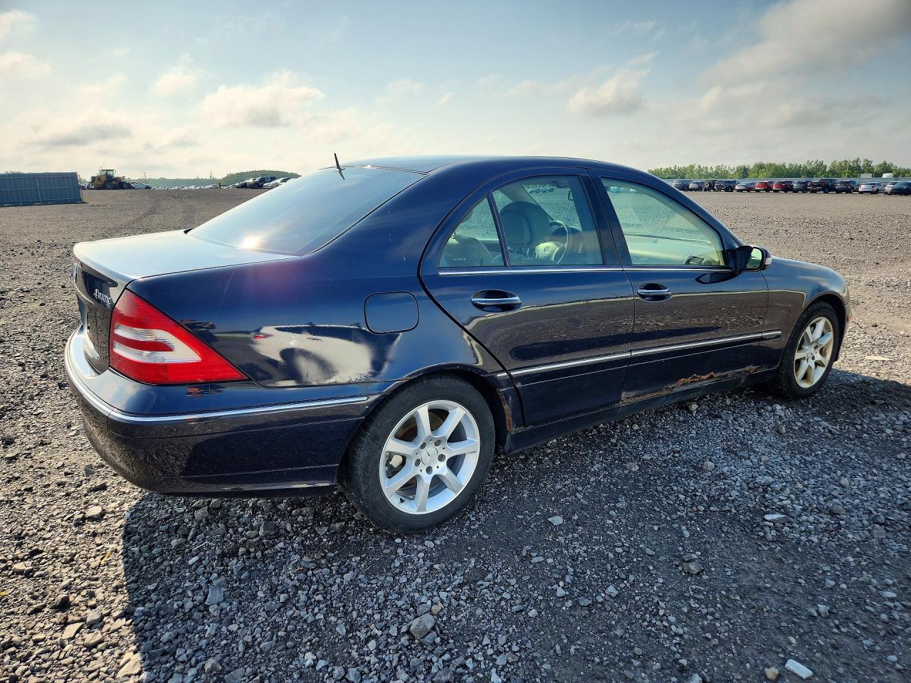 2006 Mercedes-benz C 280 4matic Синий vin: WDBRF92J96F823630
