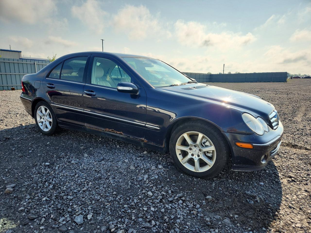 2006 Mercedes-benz C 280 4matic Синий vin: WDBRF92J96F823630