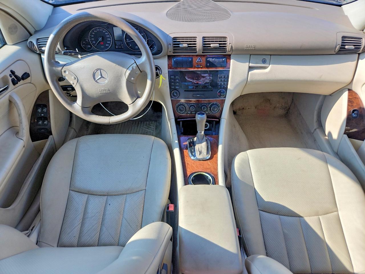 2006 Mercedes-benz C 280 4matic Синий vin: WDBRF92J96F823630