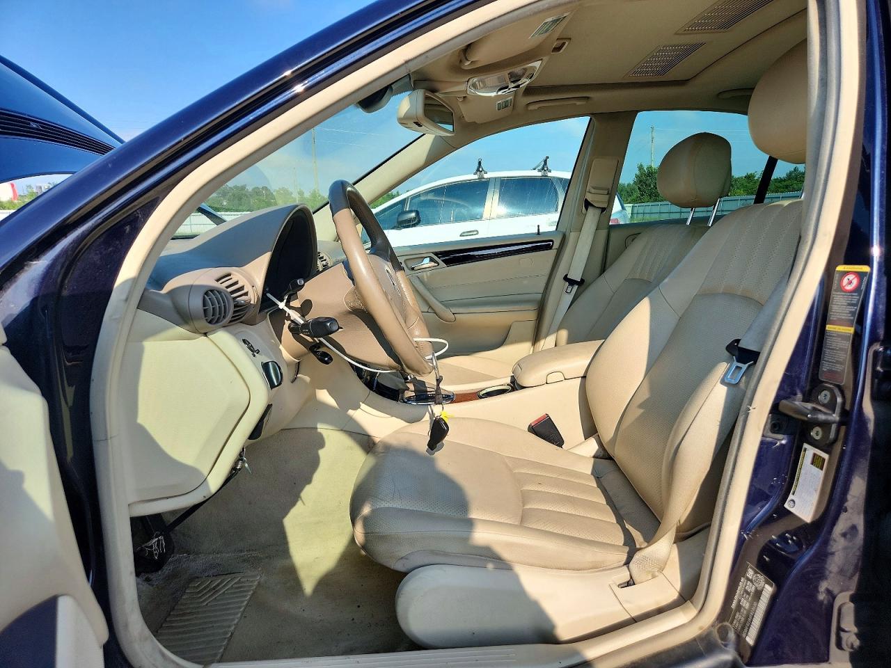 2006 Mercedes-benz C 280 4matic Синий vin: WDBRF92J96F823630