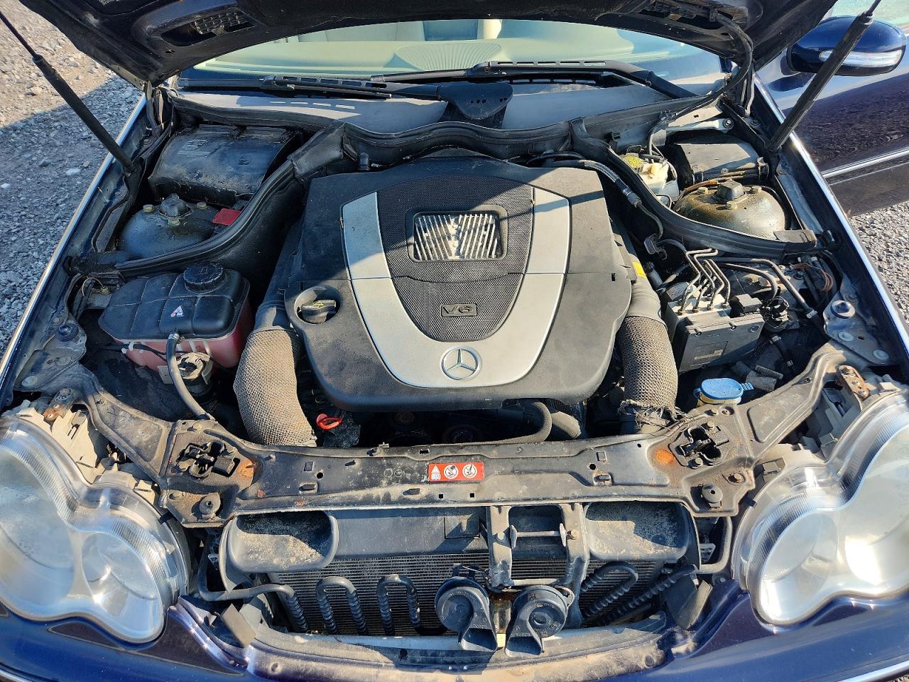 2006 Mercedes-benz C 280 4matic Синий vin: WDBRF92J96F823630