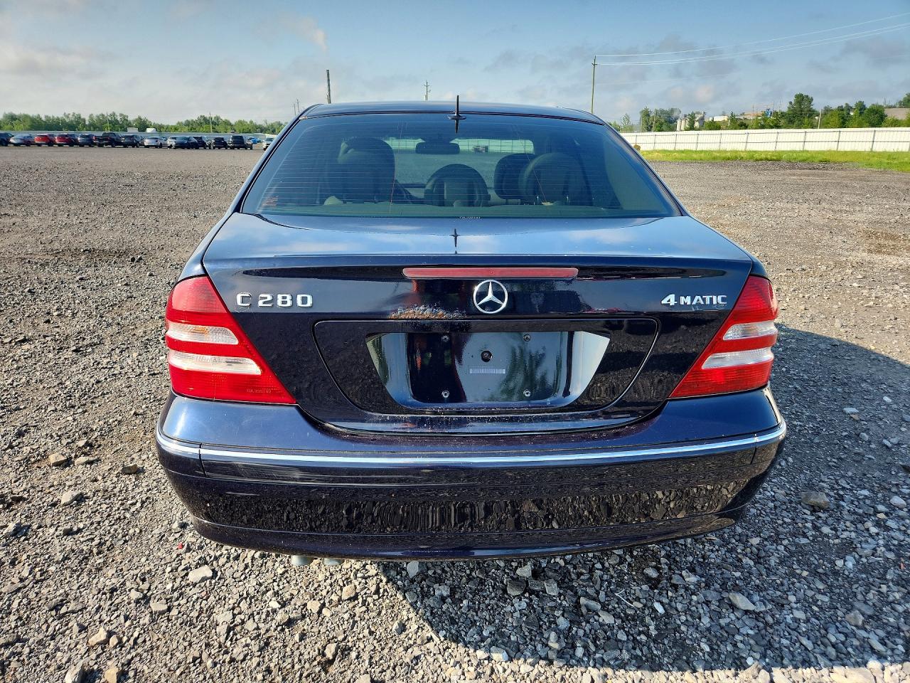 2006 Mercedes-benz C 280 4matic Синий vin: WDBRF92J96F823630