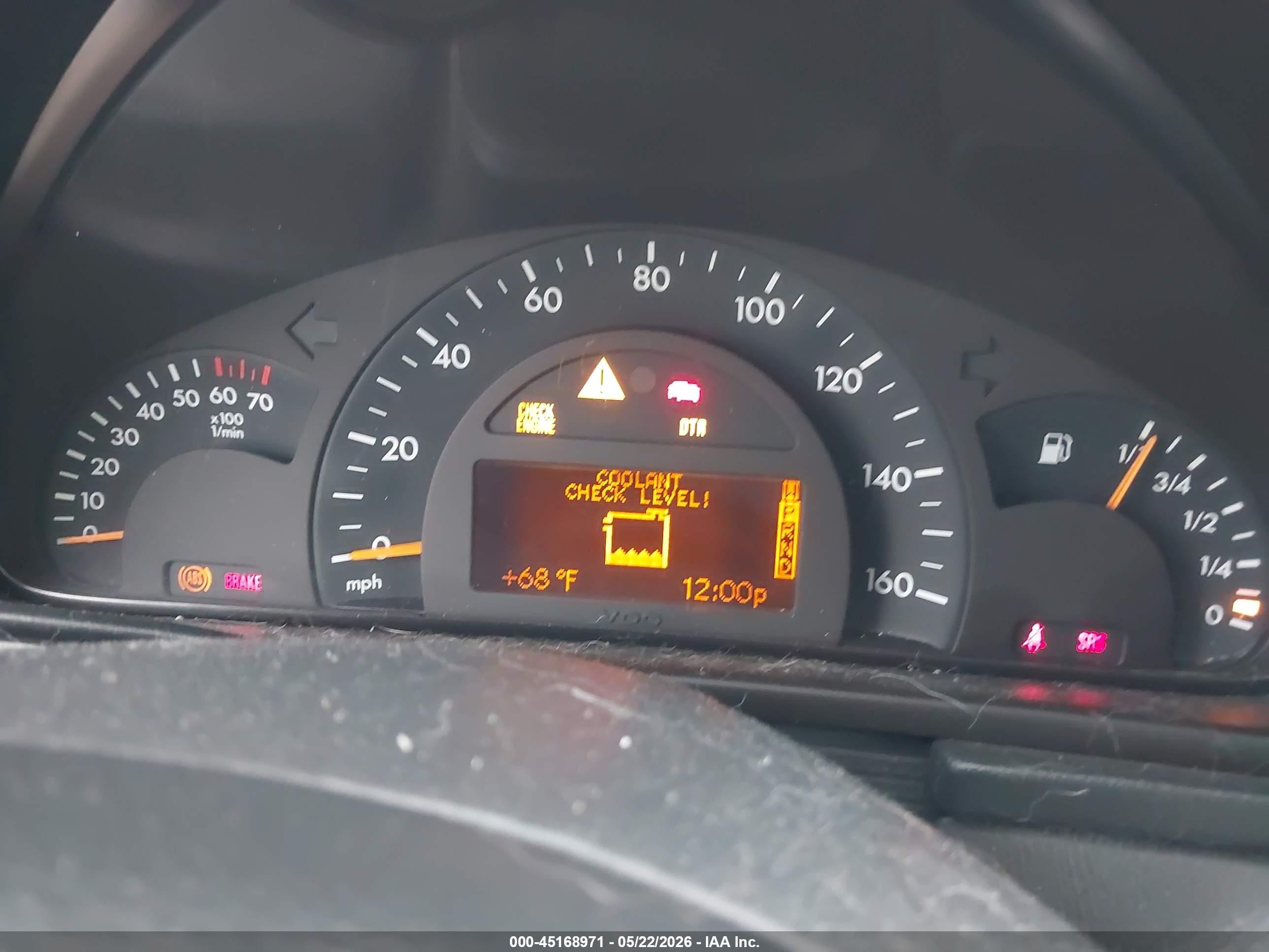 2003 Mercedes-benz C 240   Black vin: WDBRH61J53F369706