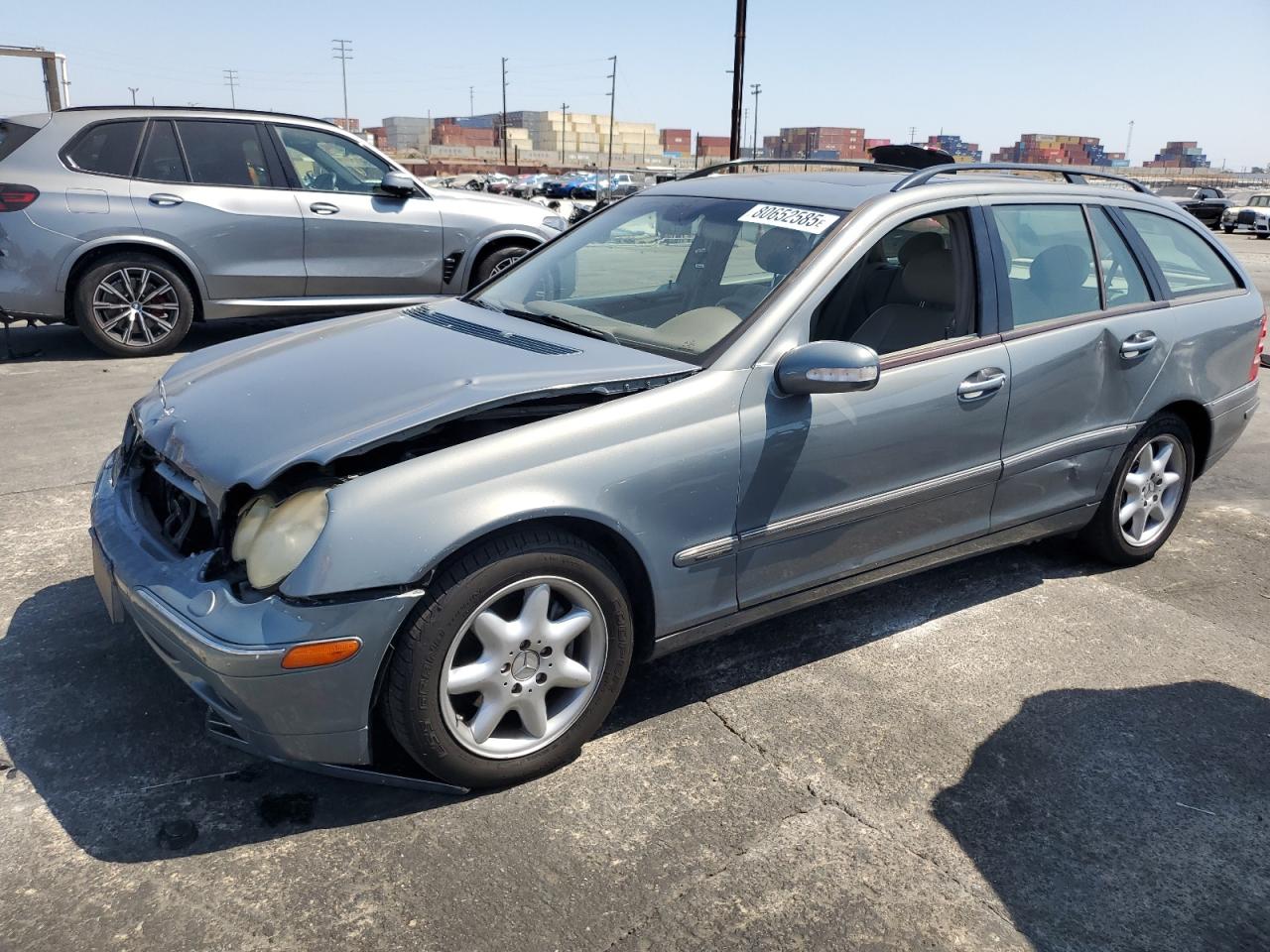 2004 Mercedes-benz C 240 Sportwagon Blue vin: WDBRH61J54F498871
