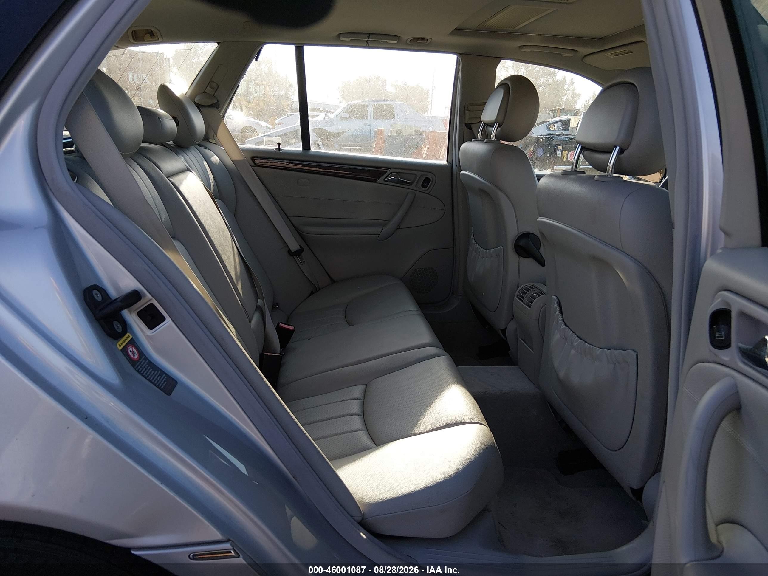 2005 Mercedes-benz C 240 Luxury Silver vin: WDBRH61J65F653235