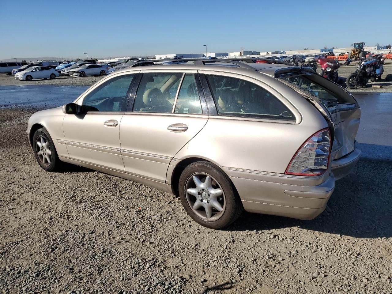 2003 Mercedes-benz C 240 Sportwagon Gold vin: WDBRH61J73F315954