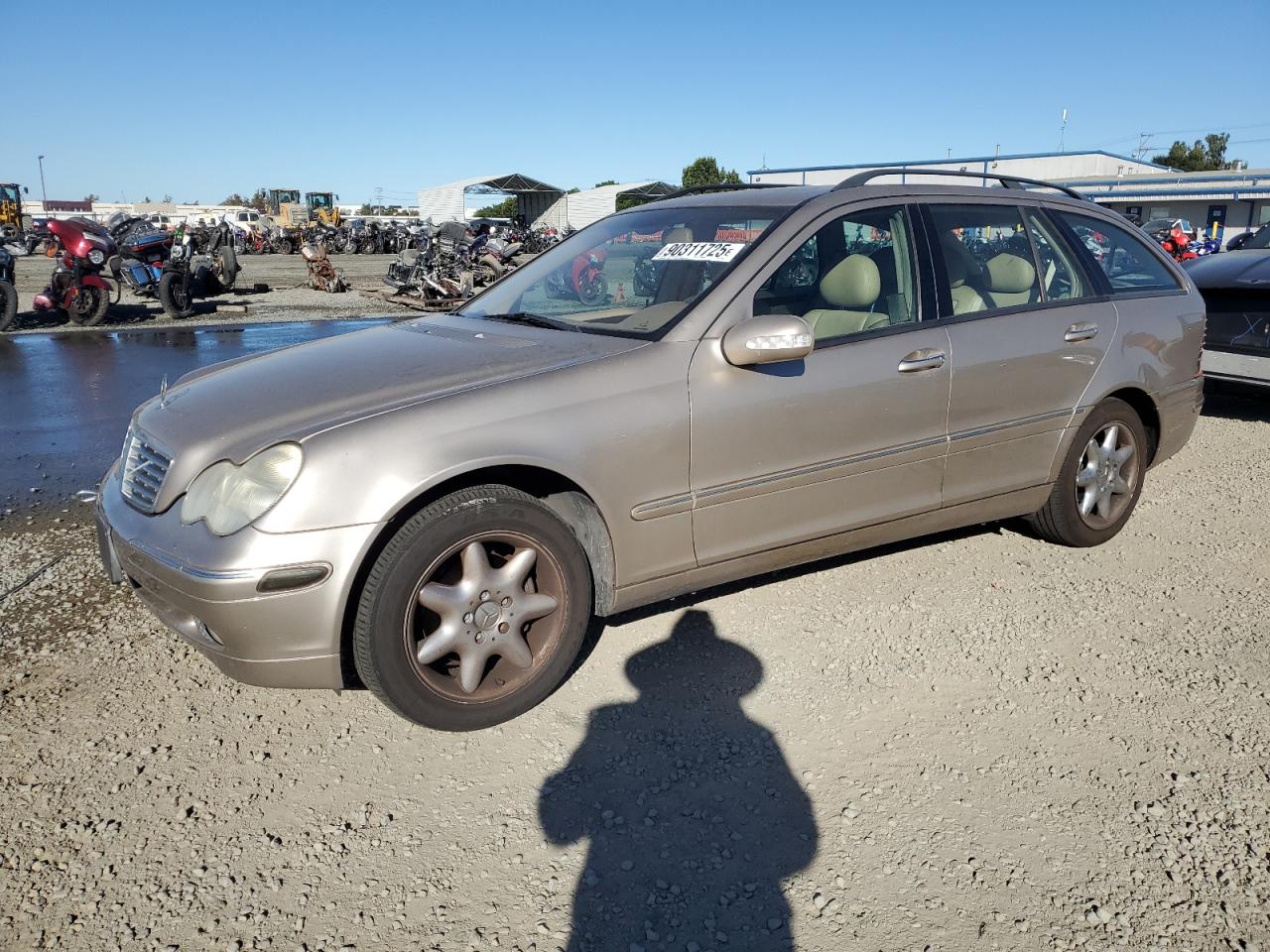 2003 Mercedes-benz C 240 Sportwagon Gold vin: WDBRH61J73F315954