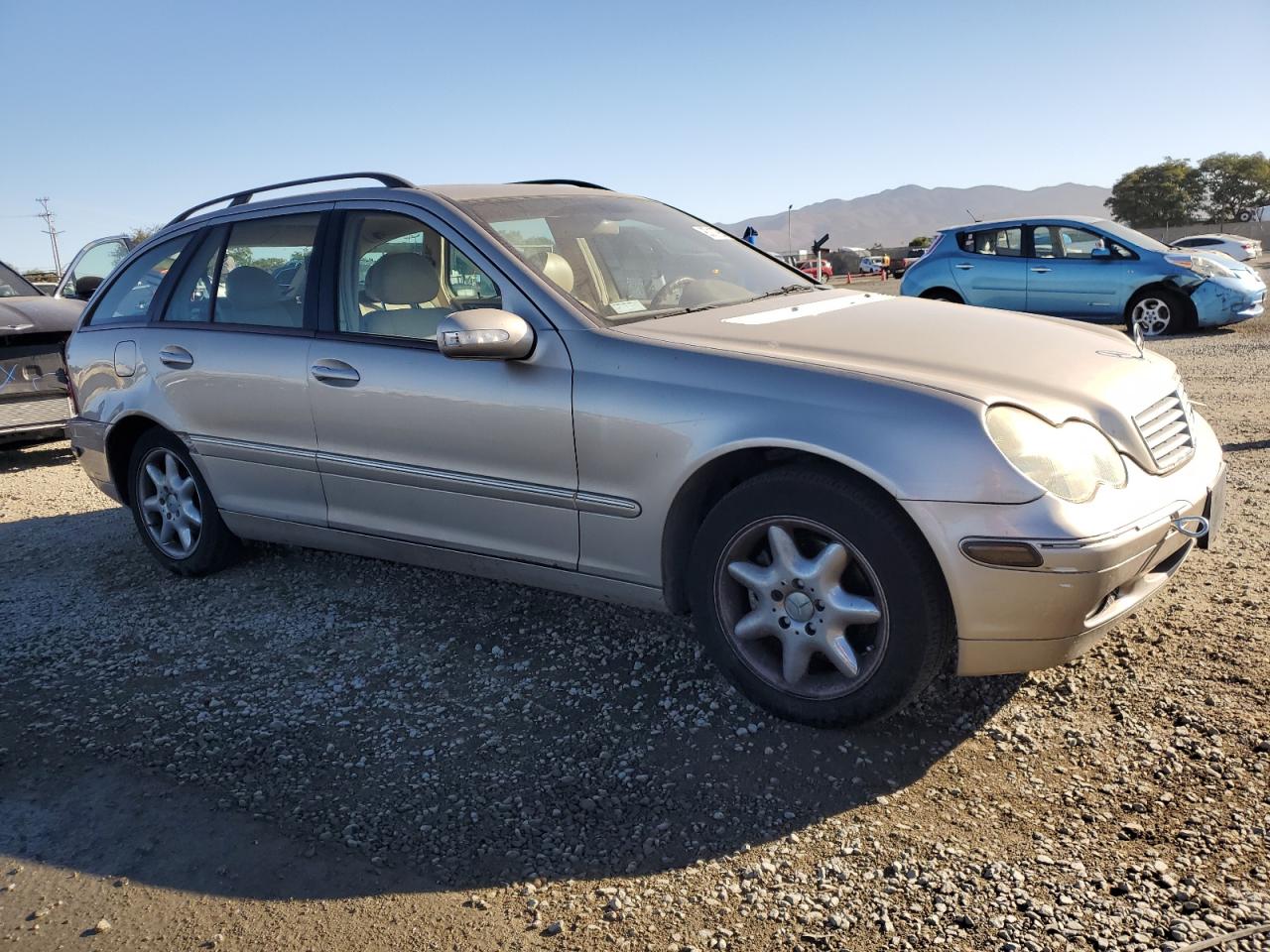 2003 Mercedes-benz C 240 Sportwagon Gold vin: WDBRH61J73F315954