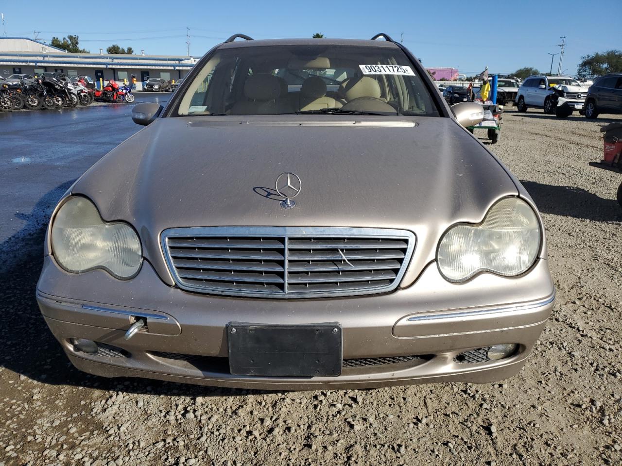 2003 Mercedes-benz C 240 Sportwagon Gold vin: WDBRH61J73F315954