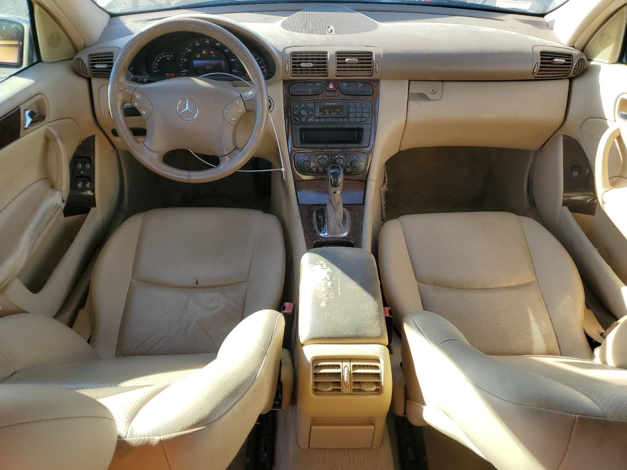 2003 Mercedes-benz C 240 Sportwagon Gold vin: WDBRH61J73F315954
