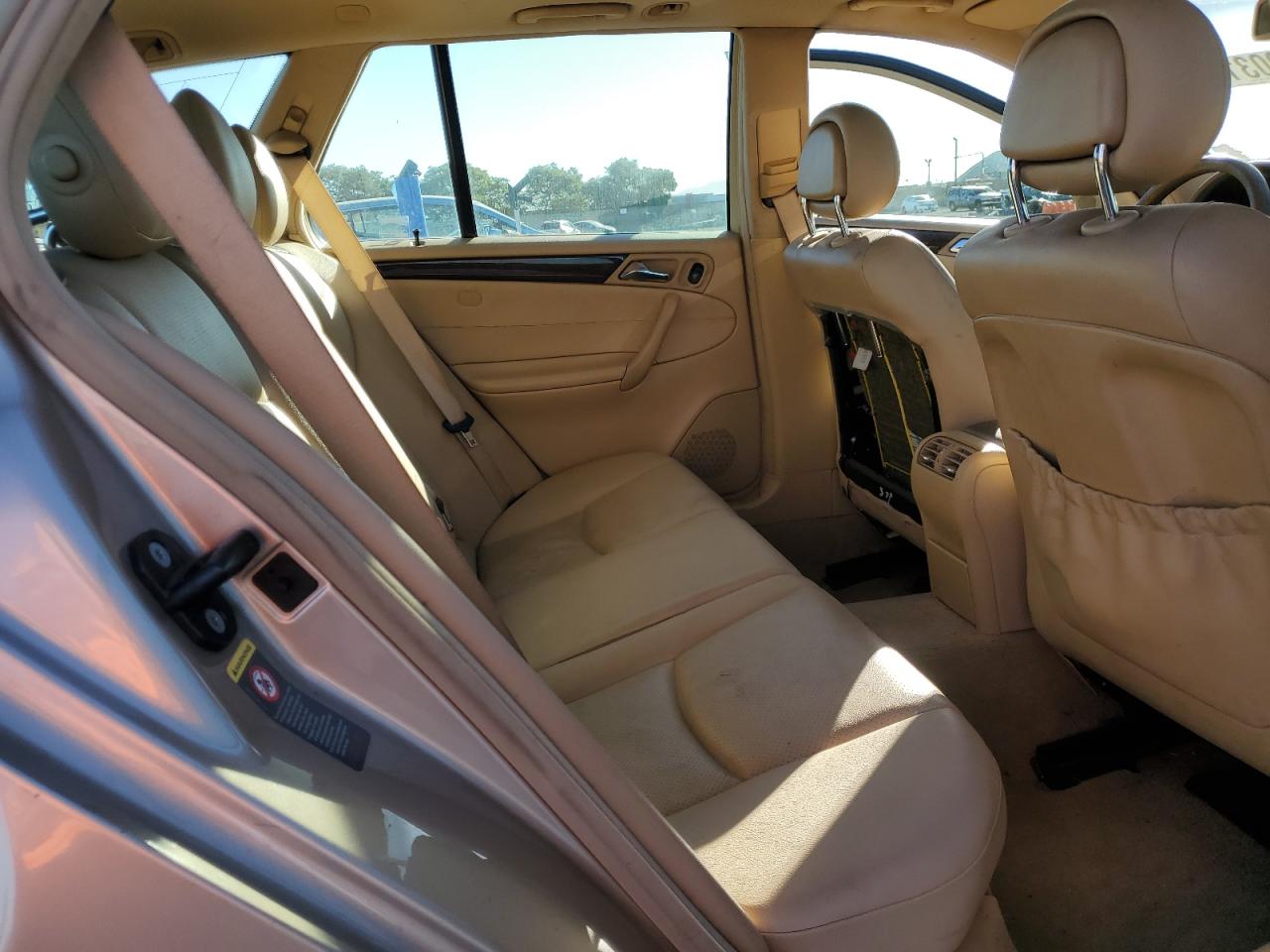 2003 Mercedes-benz C 240 Sportwagon Gold vin: WDBRH61J73F315954
