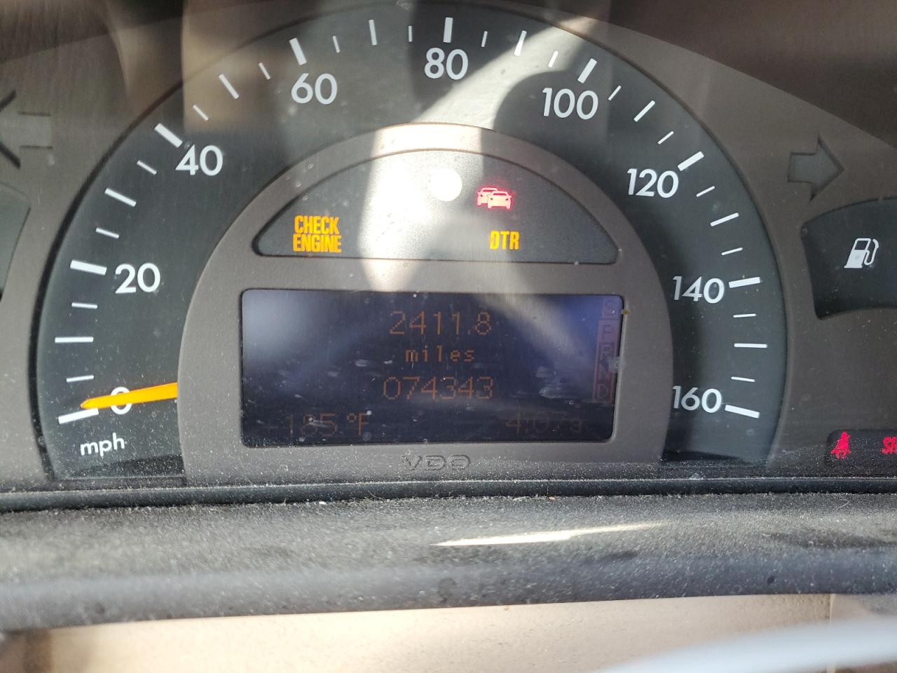 2003 Mercedes-benz C 240 Sportwagon Gold vin: WDBRH61J73F315954