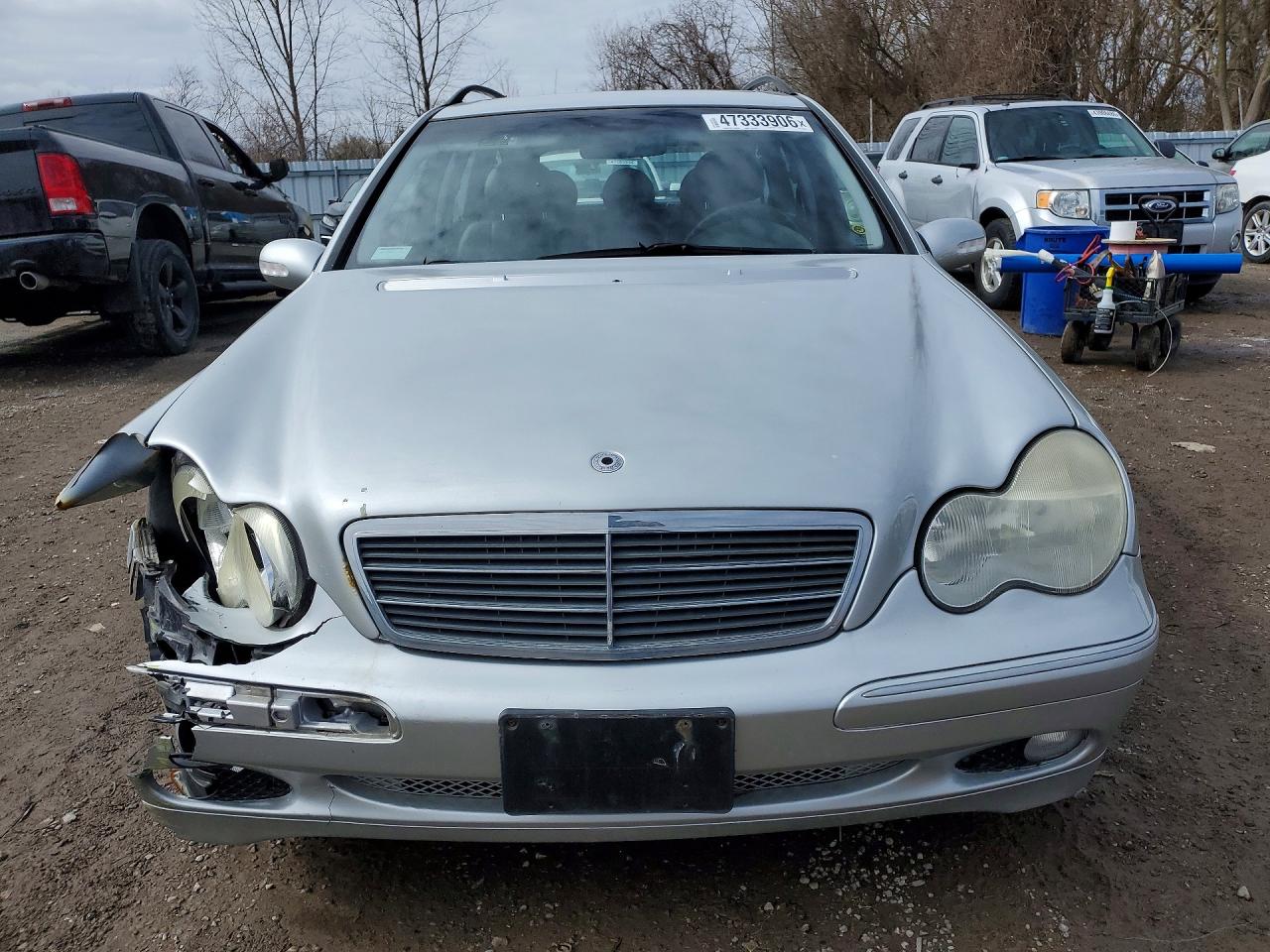 2003 Mercedes-benz C 240 Sportwagon Silver vin: WDBRH61J83F351085