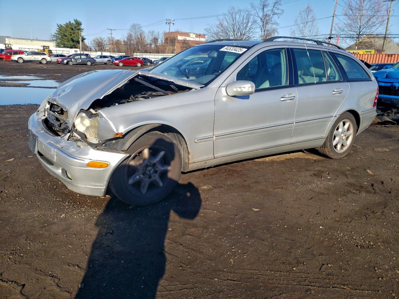 2003 Mercedes-benz C 240 Sportwagon Silver vin: WDBRH61JX3F323546