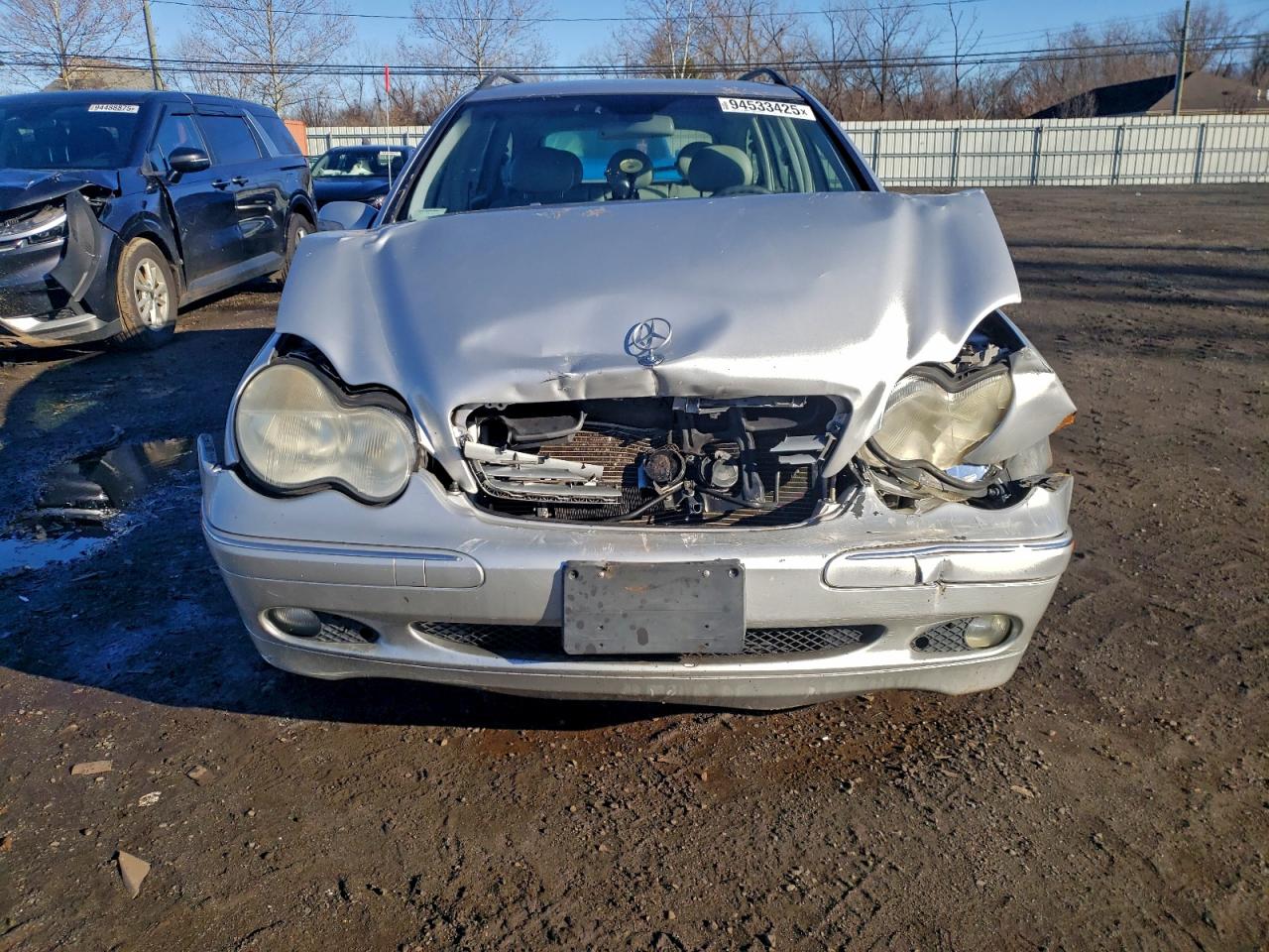 2003 Mercedes-benz C 240 Sportwagon Silver vin: WDBRH61JX3F323546