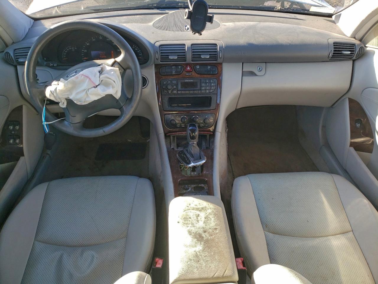 2003 Mercedes-benz C 240 Sportwagon Silver vin: WDBRH61JX3F323546