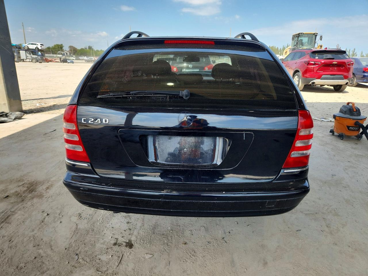 2003 Mercedes-benz C 240 Sportwagon Blue vin: WDBRH61JX3F342775