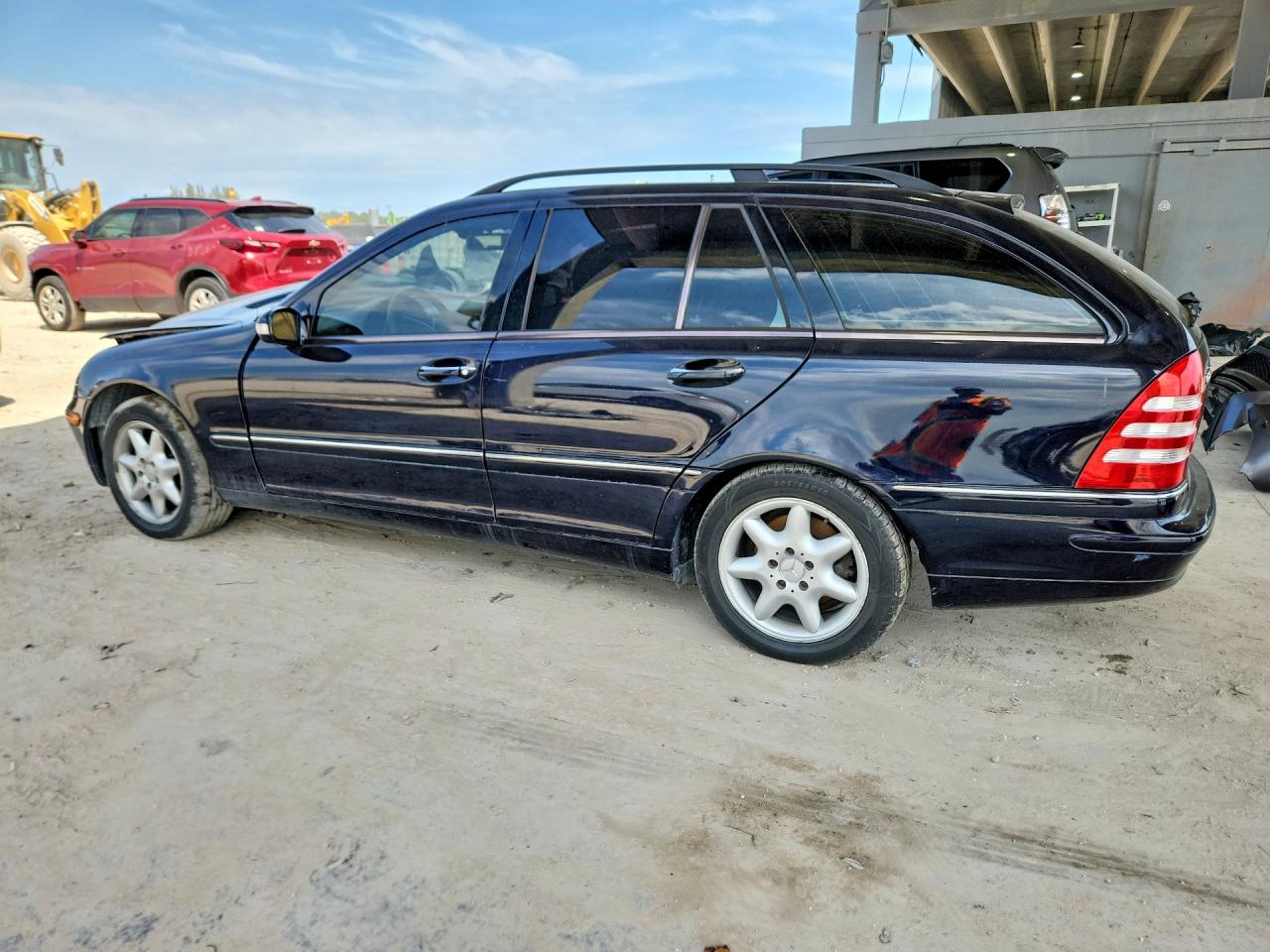 2003 Mercedes-benz C 240 Sportwagon Blue vin: WDBRH61JX3F342775