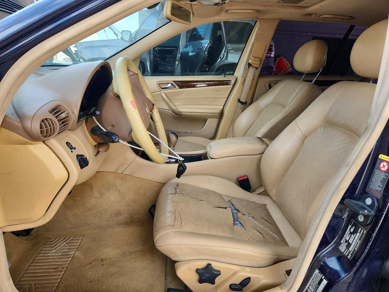 2003 Mercedes-benz C 240 Sportwagon Blue vin: WDBRH61JX3F342775