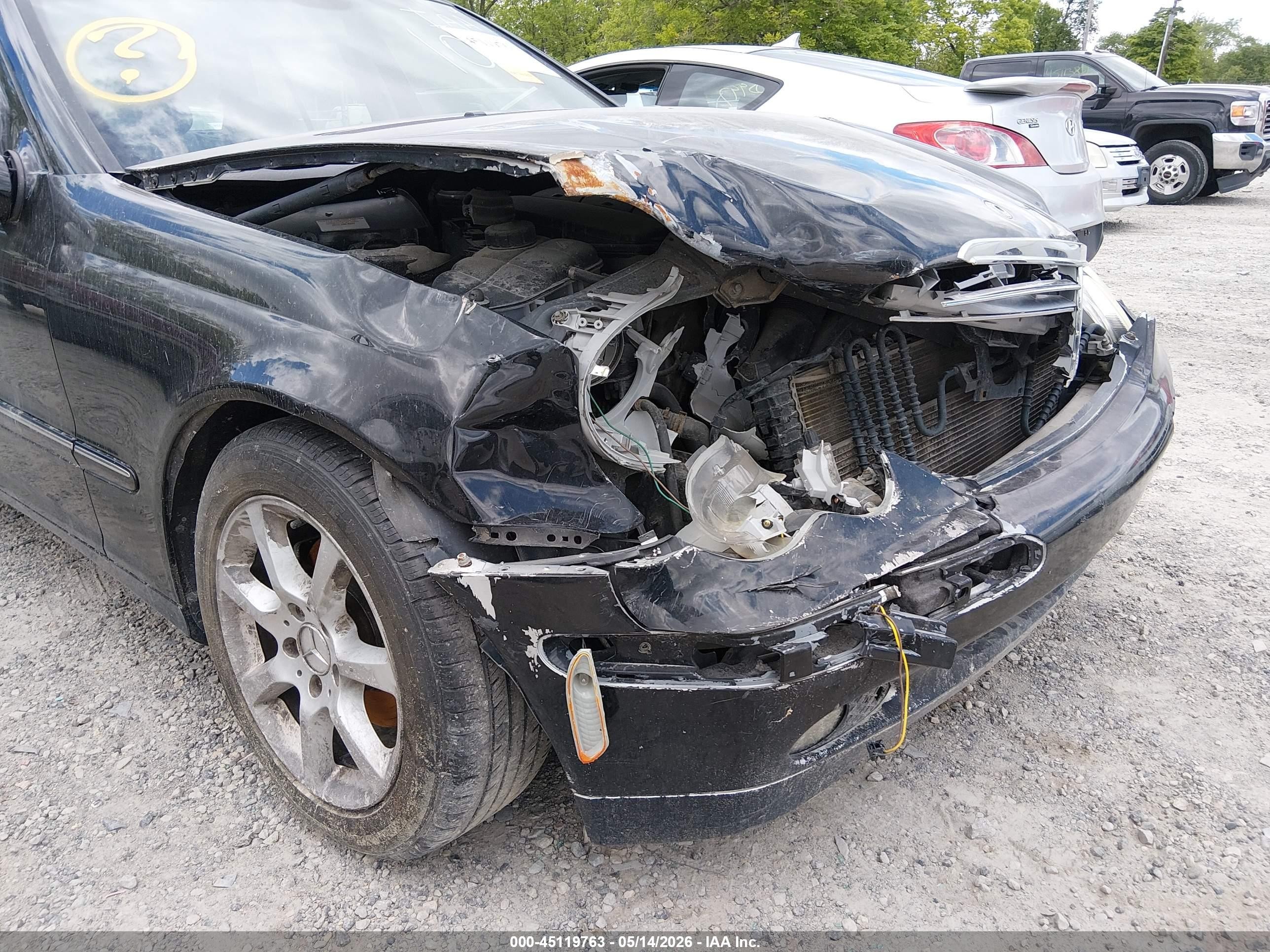 2005 Mercedes-benz C 240 Luxury Черный vin: WDBRH61JX5F640956