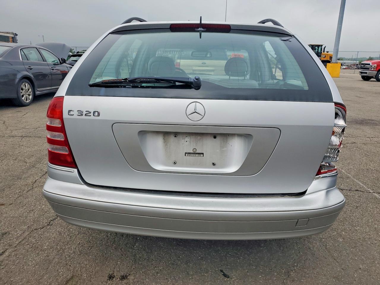 2003 Mercedes-benz C 320 Silver vin: WDBRH64J03F324913