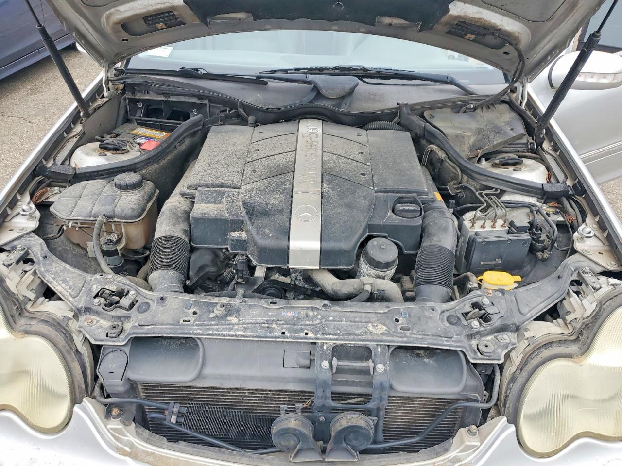 2003 Mercedes-benz C 320 Silver vin: WDBRH64J03F324913