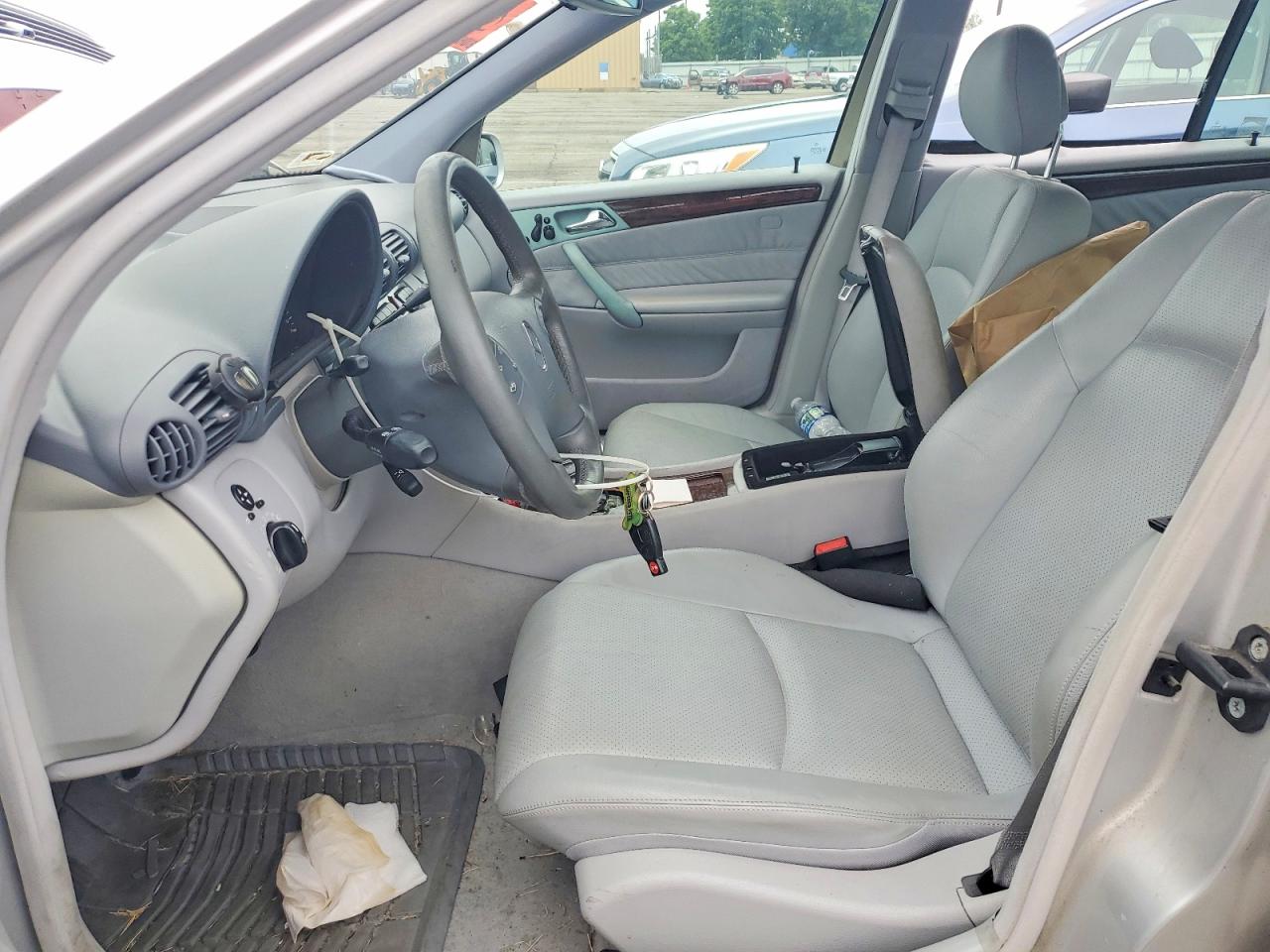 2003 Mercedes-benz C 320 Silver vin: WDBRH64J03F324913