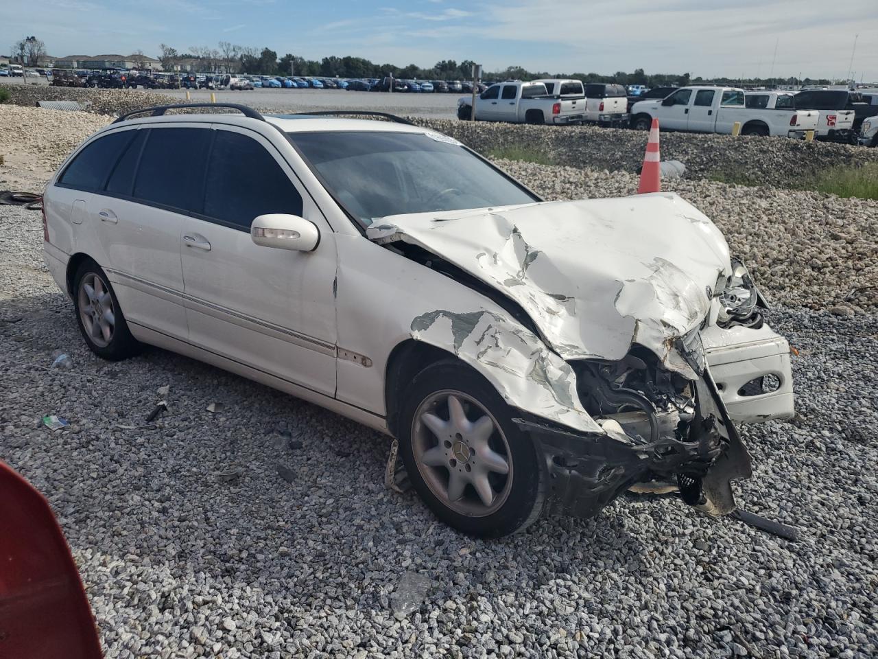 2002 Mercedes-benz C 320 Белый vin: WDBRH64J12F249184