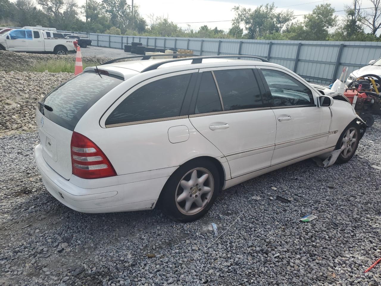 2002 Mercedes-benz C 320 Белый vin: WDBRH64J12F249184