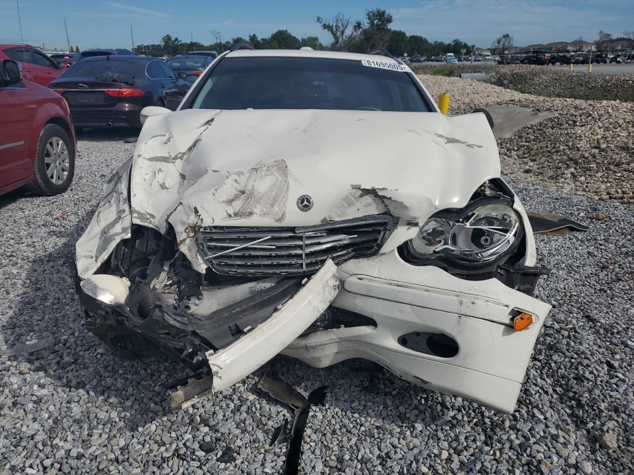 2002 Mercedes-benz C 320 Белый vin: WDBRH64J12F249184