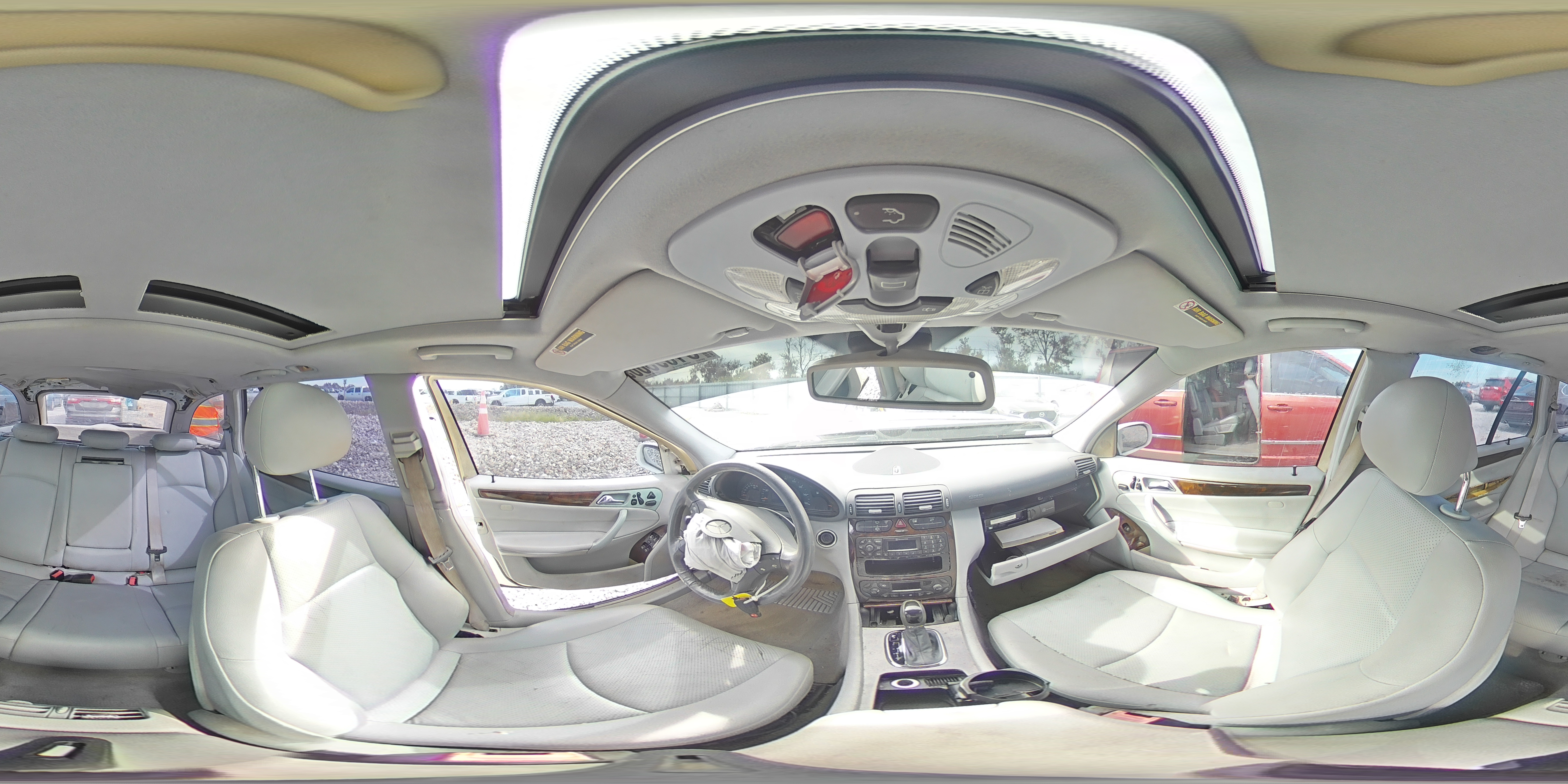2002 Mercedes-benz C 320 Белый vin: WDBRH64J12F249184