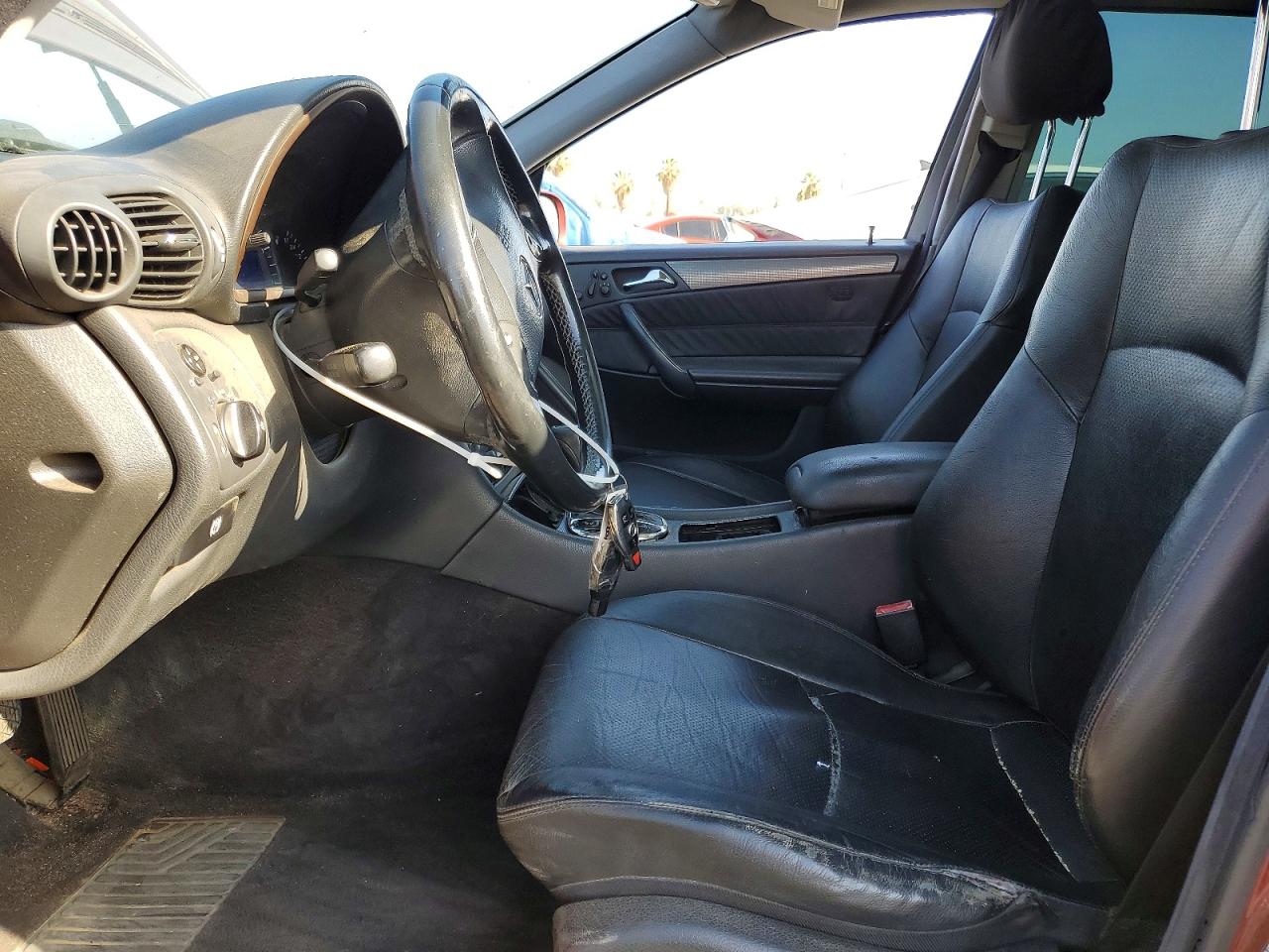 2002 Mercedes-benz C 320 Бордовый vin: WDBRH64J32F116944