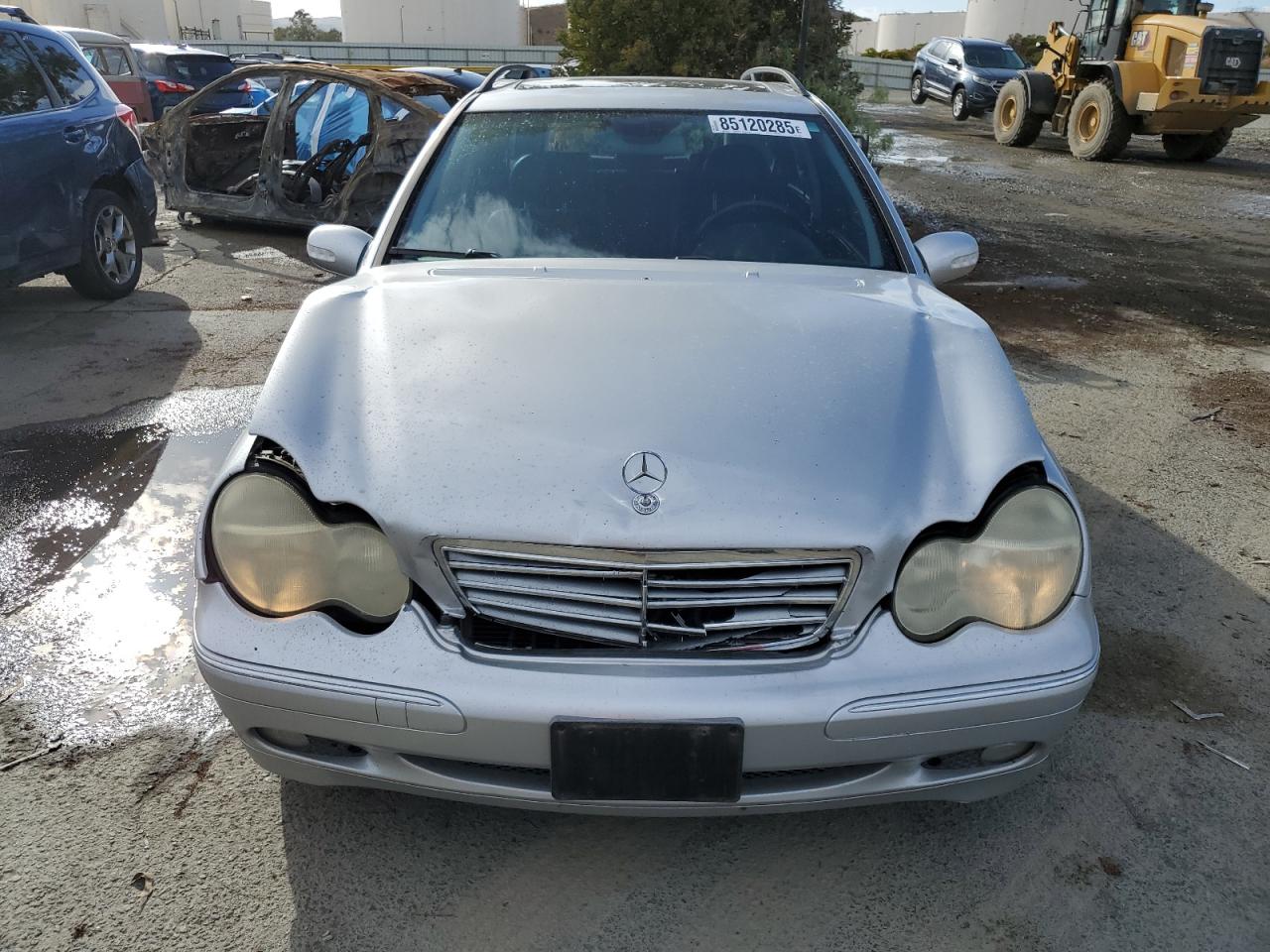 2002 Mercedes-benz C 320 Silver vin: WDBRH64J32F181888
