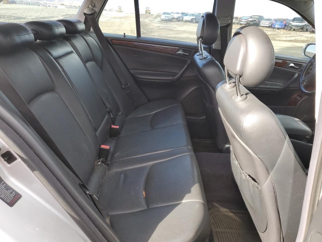 2002 Mercedes-benz C 320 Silver vin: WDBRH64J32F181888