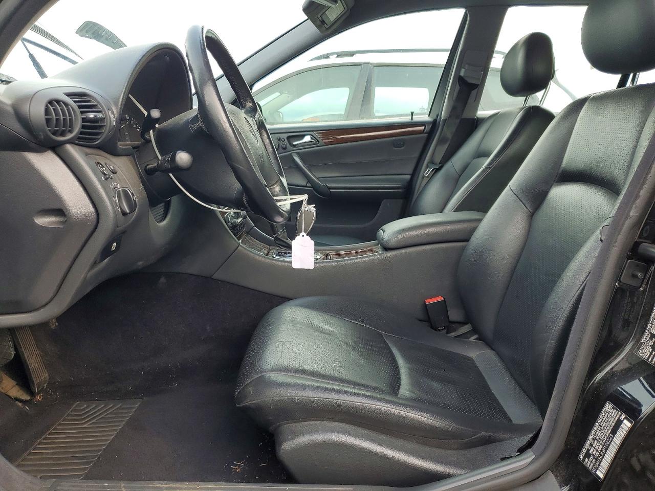 2002 Mercedes-benz C 320 Black vin: WDBRH64J42F196223