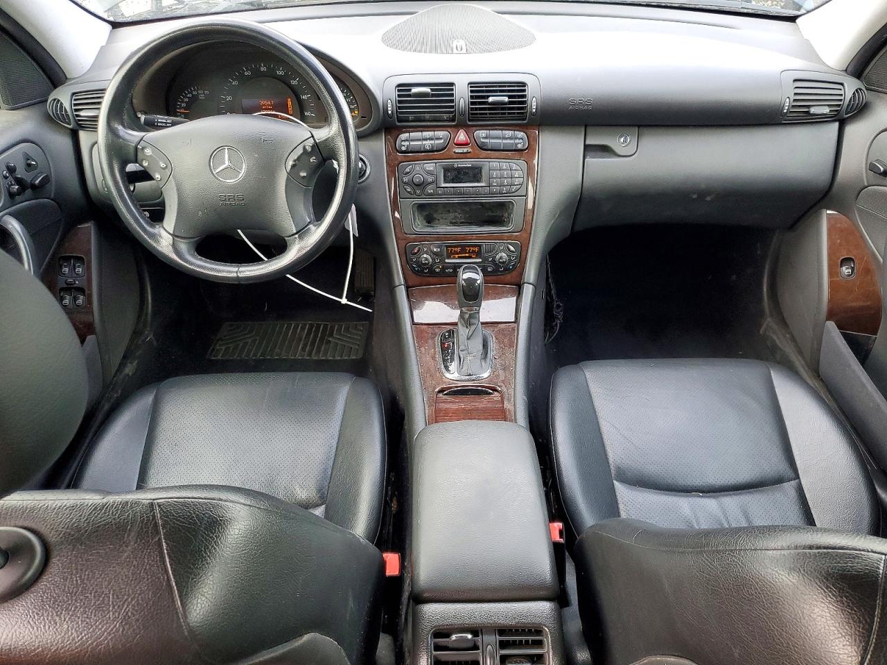 2002 Mercedes-benz C 320 Black vin: WDBRH64J42F196223