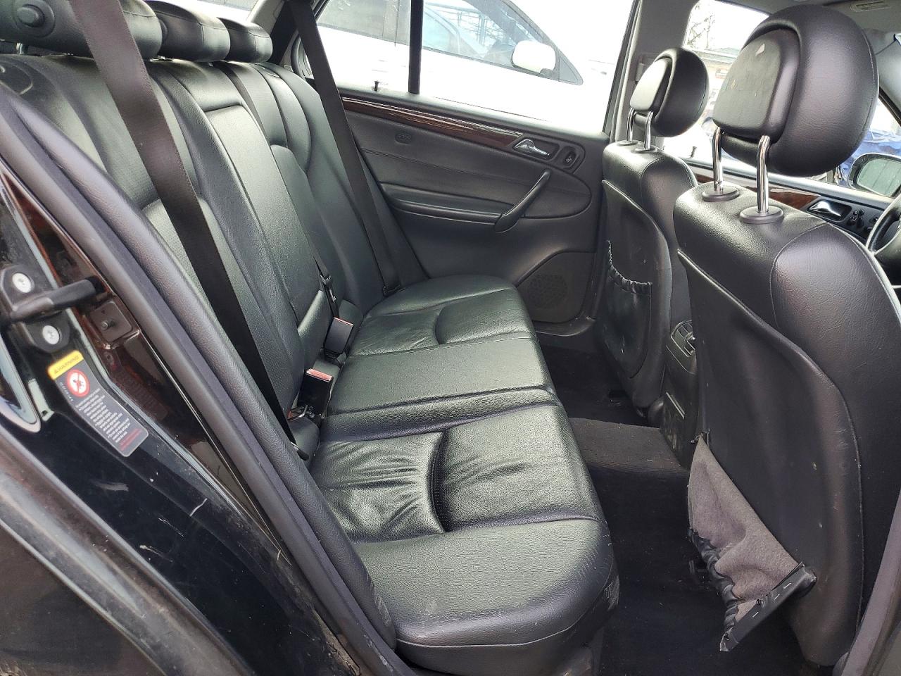 2002 Mercedes-benz C 320 Black vin: WDBRH64J42F196223