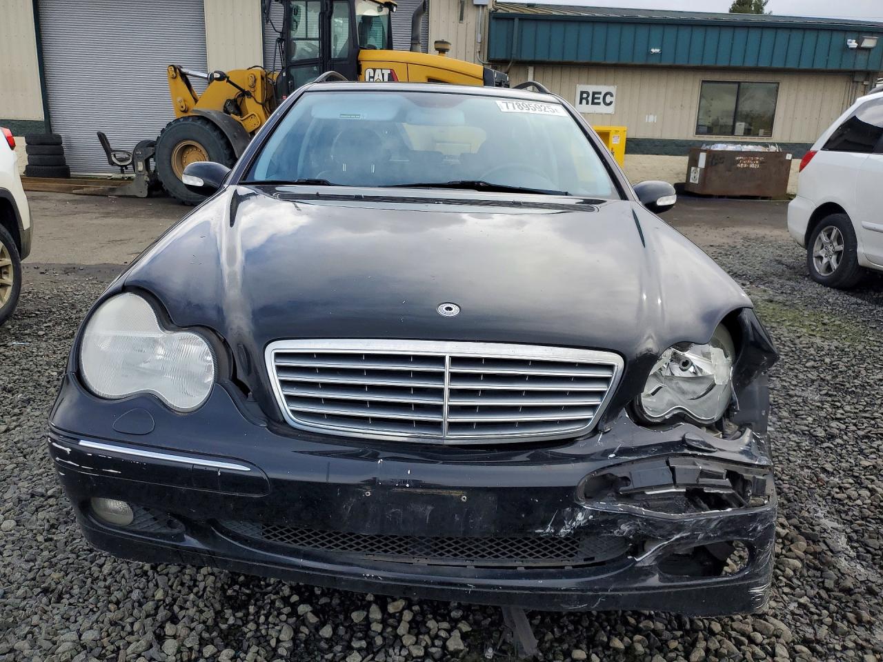 2002 Mercedes-benz C 320 Black vin: WDBRH64J42F196223