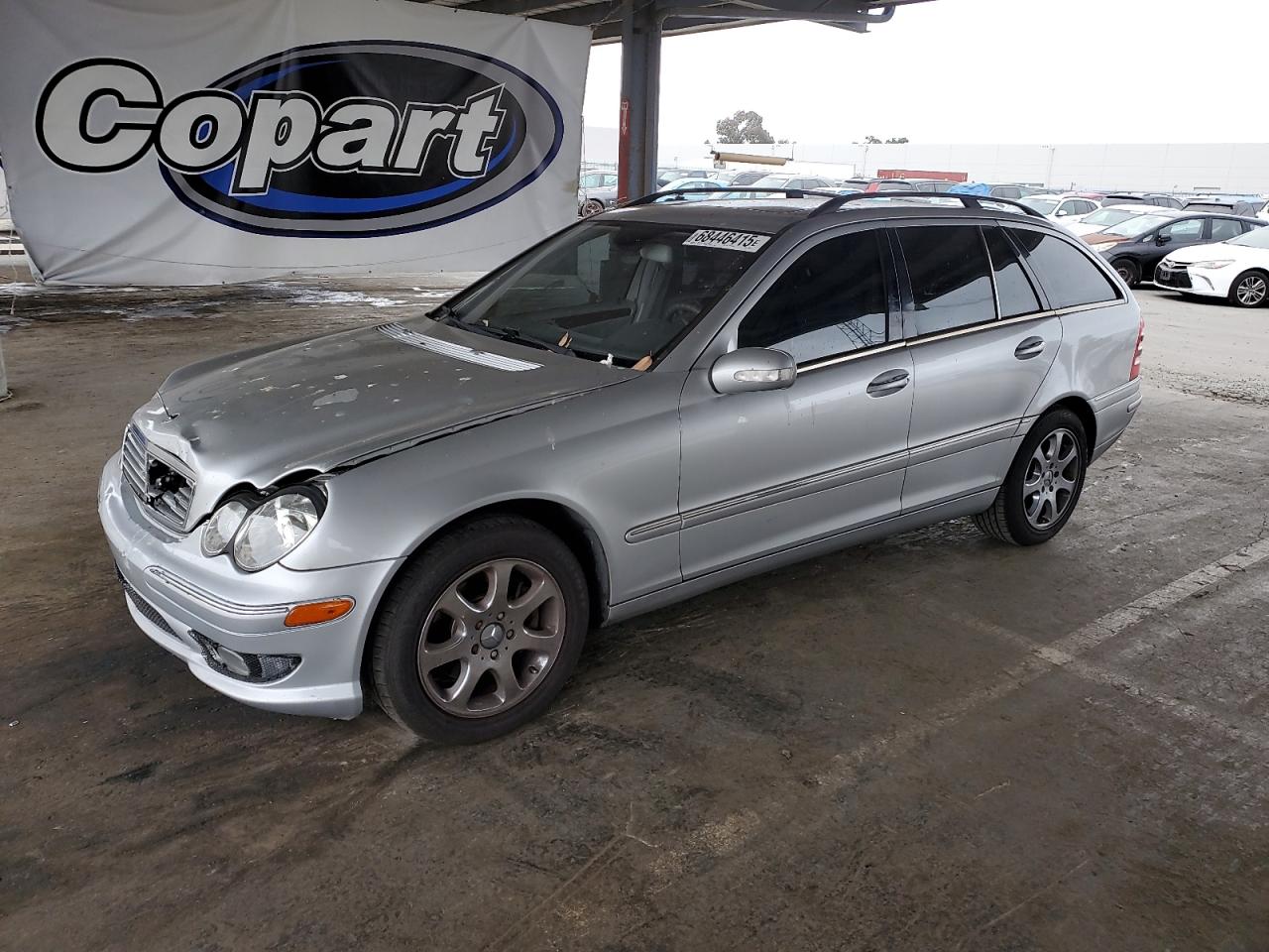2002 Mercedes-benz C 320 Silver vin: WDBRH64J52F149699