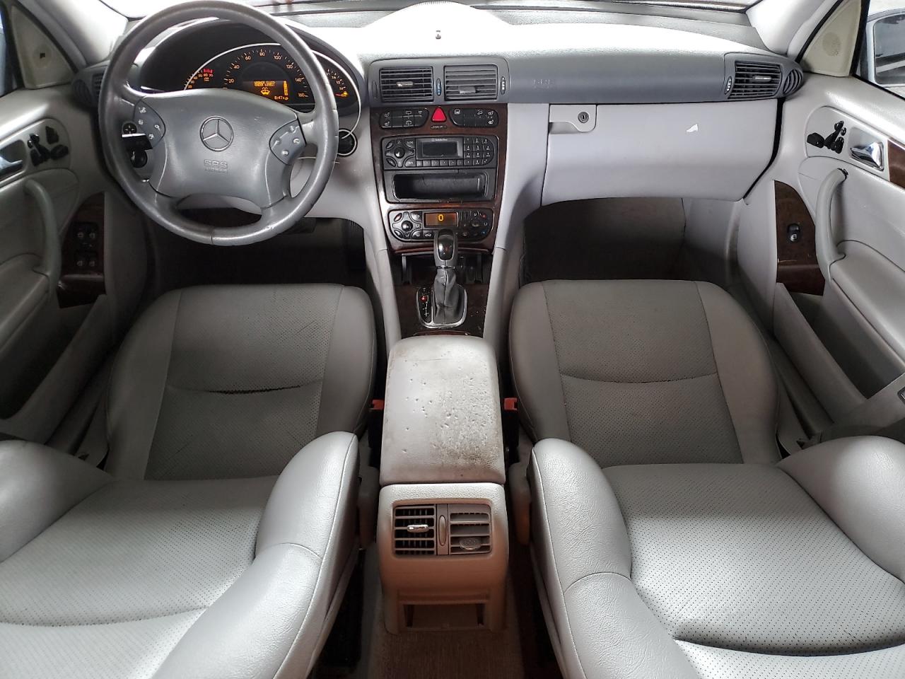 2002 Mercedes-benz C 320 Silver vin: WDBRH64J52F149699